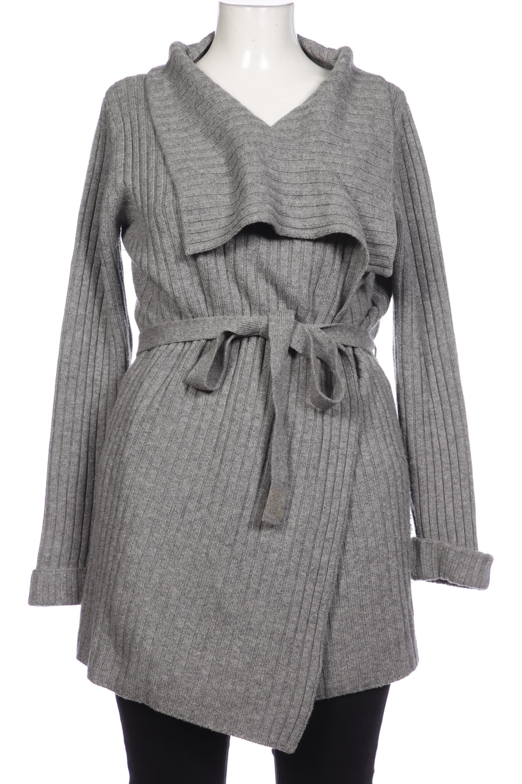 

Rene Lezard Damen Strickjacke, grau, Gr. 44