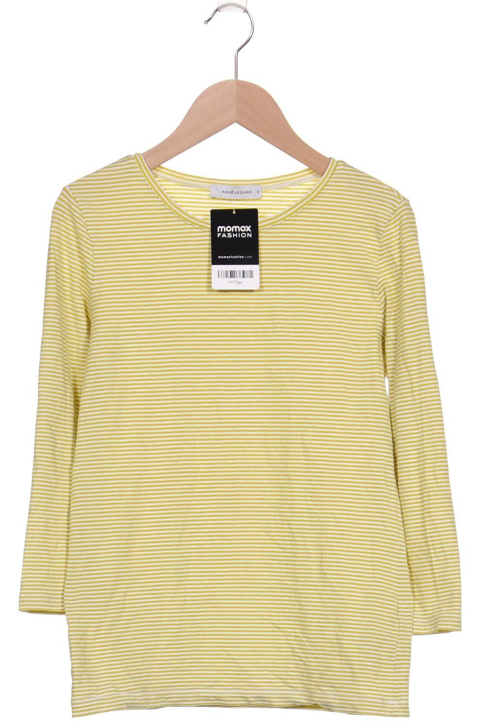 

Rene Lezard Damen Langarmshirt, gelb, Gr. 36