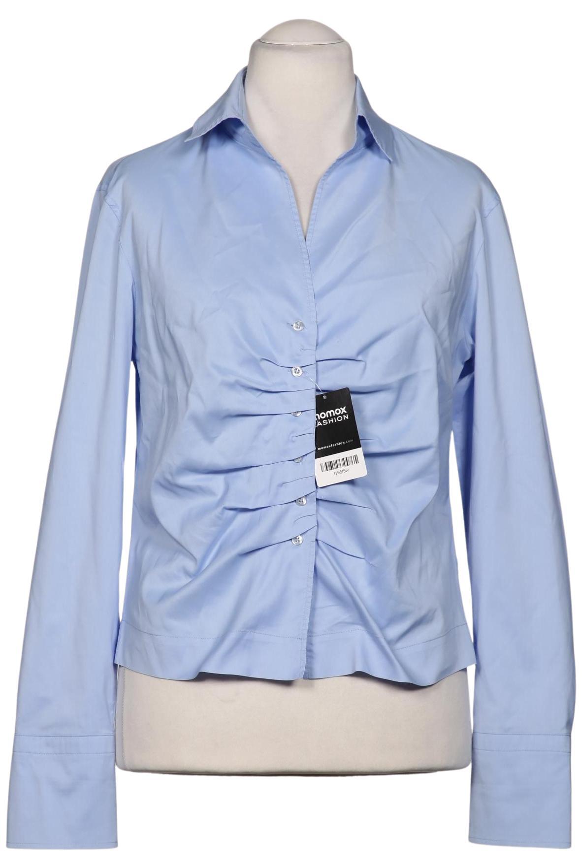 

Rene Lezard Damen Bluse, hellblau, Gr. 42