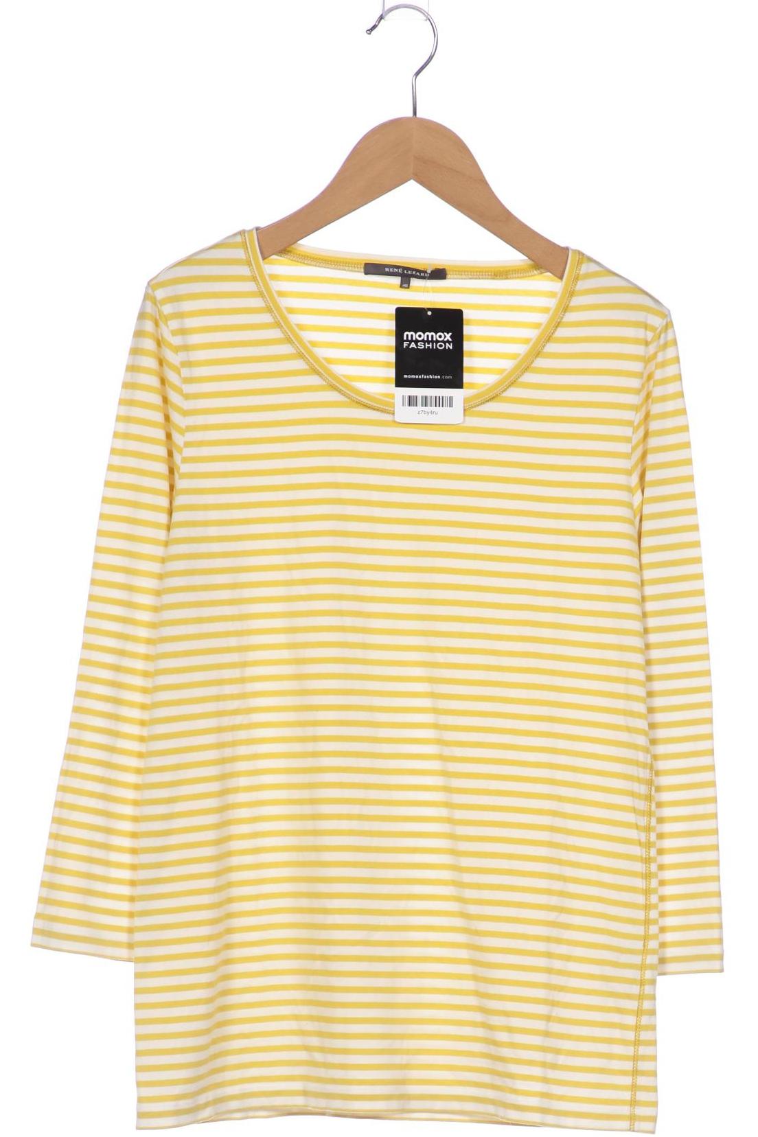 

Rene Lezard Damen Langarmshirt, gelb, Gr. 40