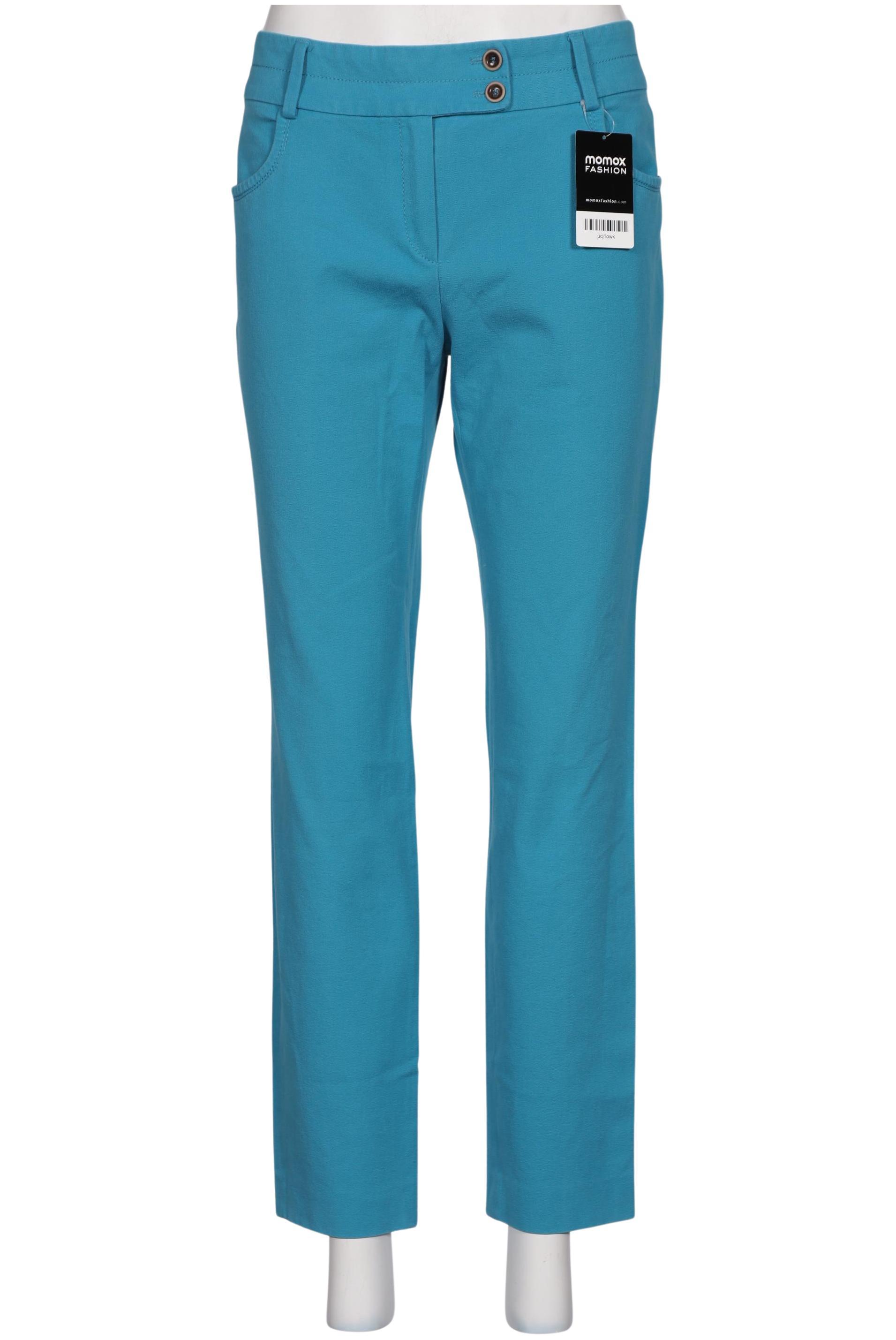 

Rene Lezard Damen Stoffhose, türkis, Gr. 35