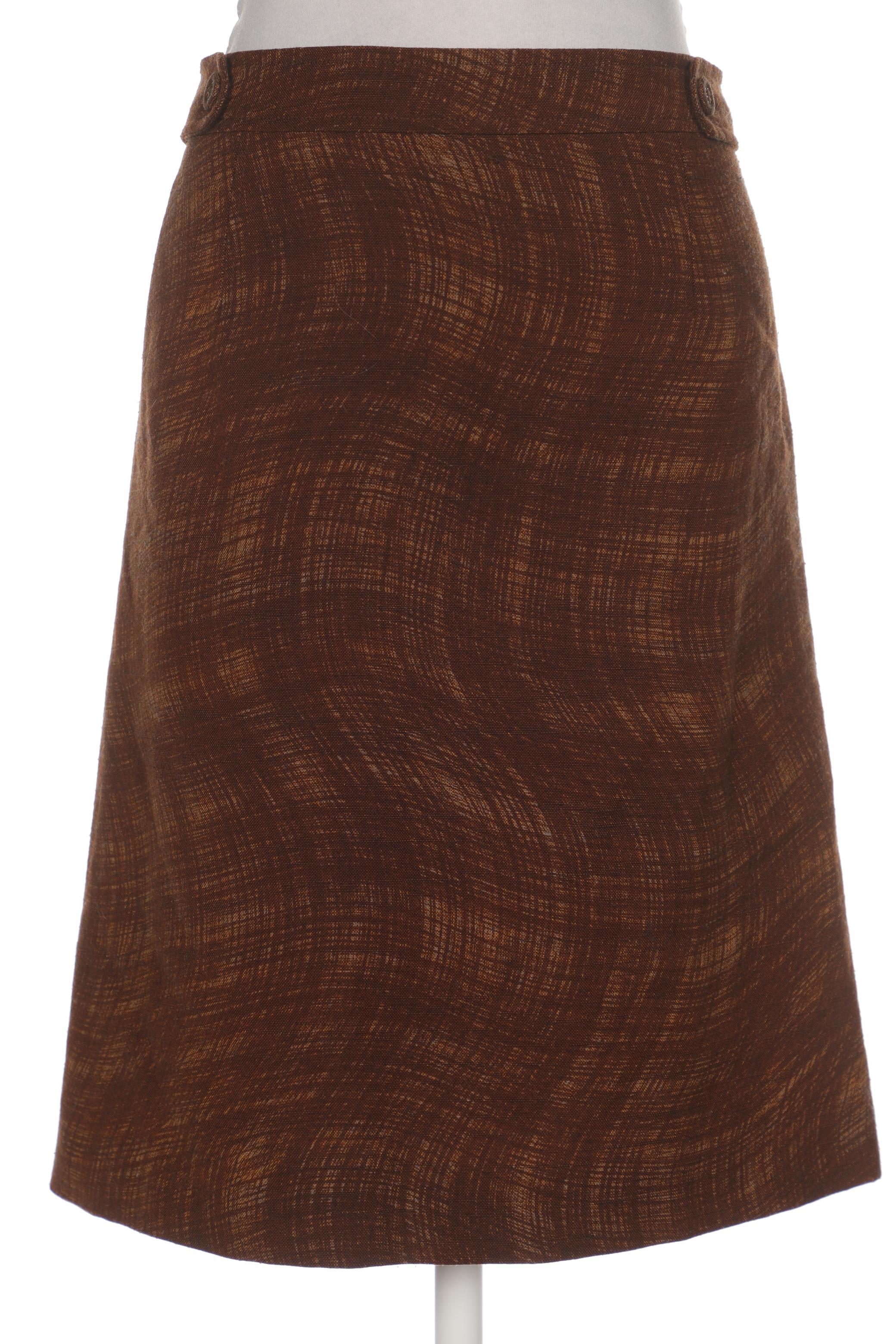 

Rene Lezard Damen Rock, braun, Gr. 40