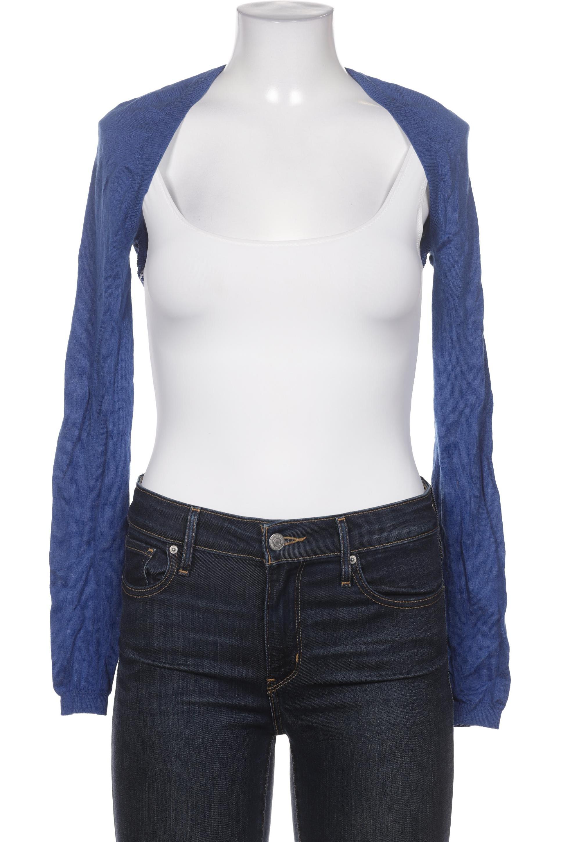 

Rene Lezard Damen Strickjacke, blau, Gr. 38