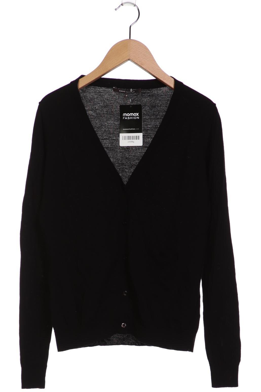 

Rene Lezard Damen Strickjacke, schwarz, Gr. 38
