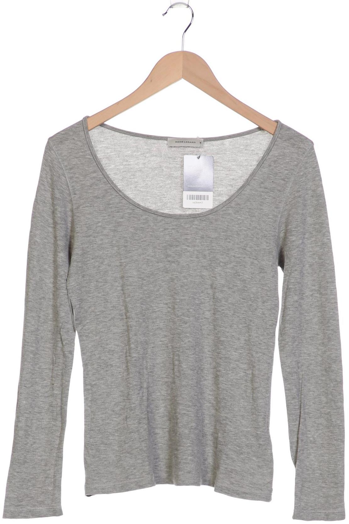 

Rene Lezard Damen Langarmshirt, grau, Gr. 38