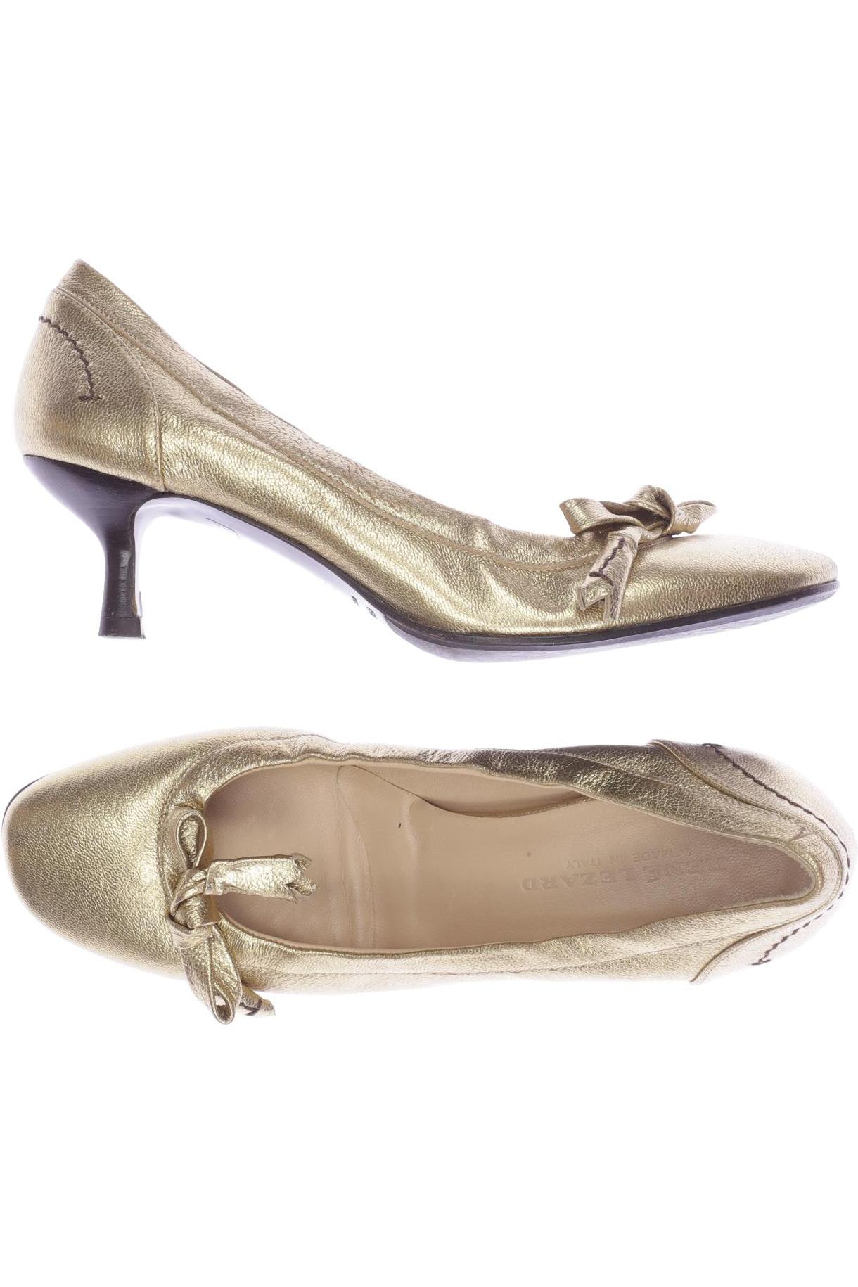 

Rene Lezard Damen Pumps, gold, Gr. 37