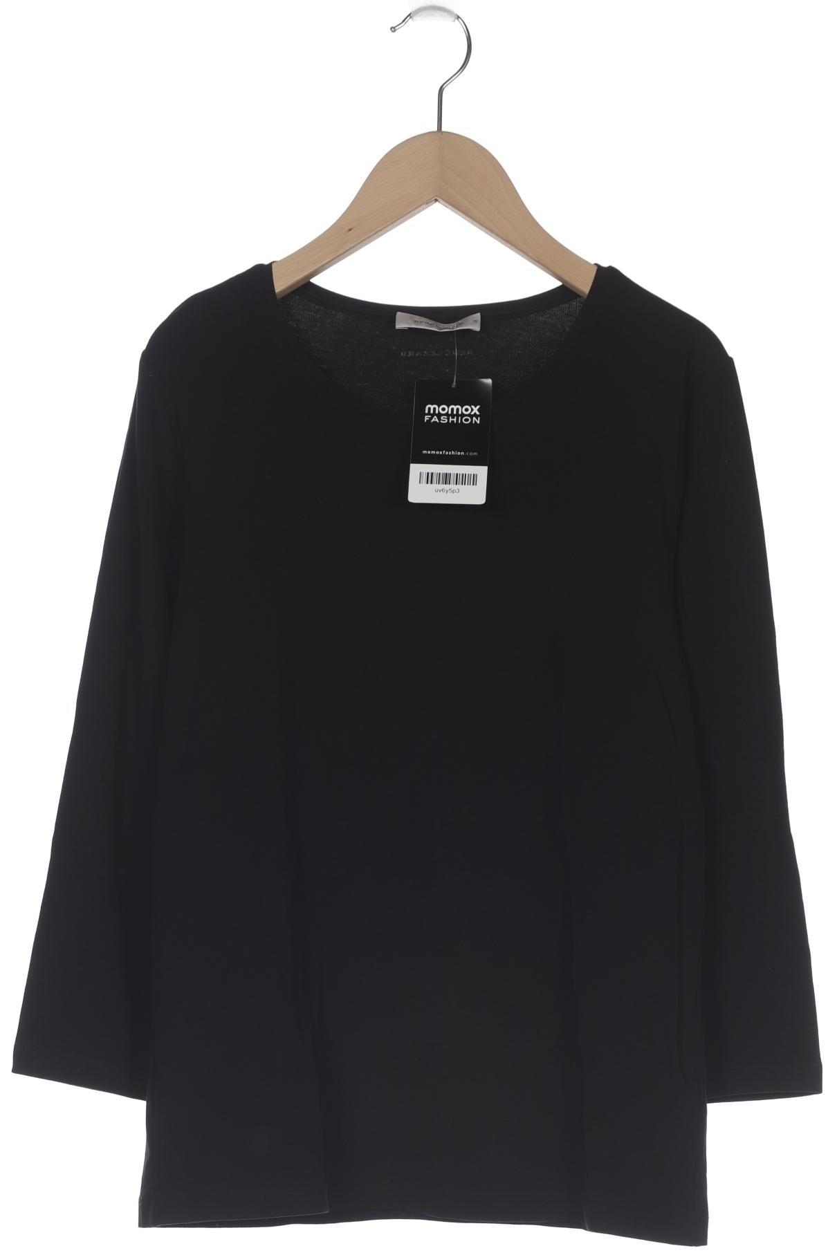 

Rene Lezard Damen Langarmshirt, schwarz, Gr. 38