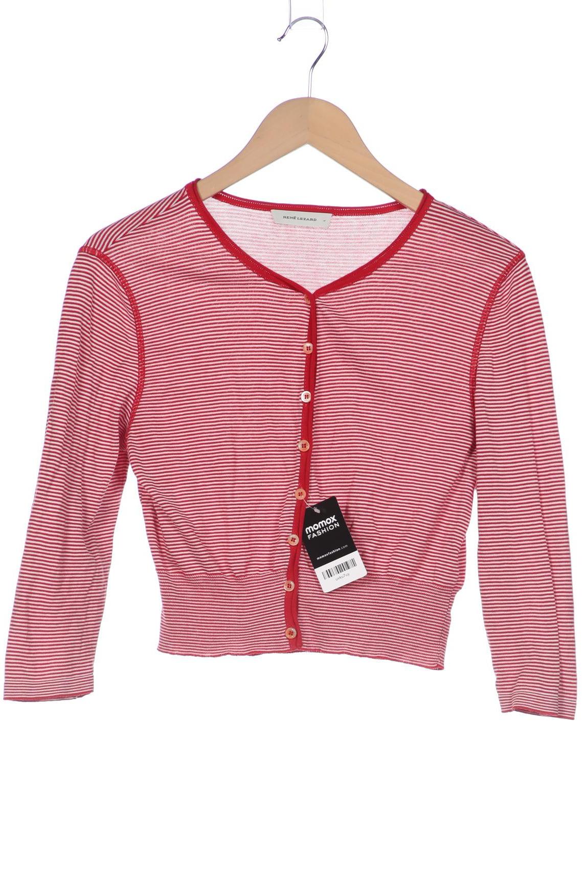 

Rene Lezard Damen Strickjacke, rot, Gr. 42