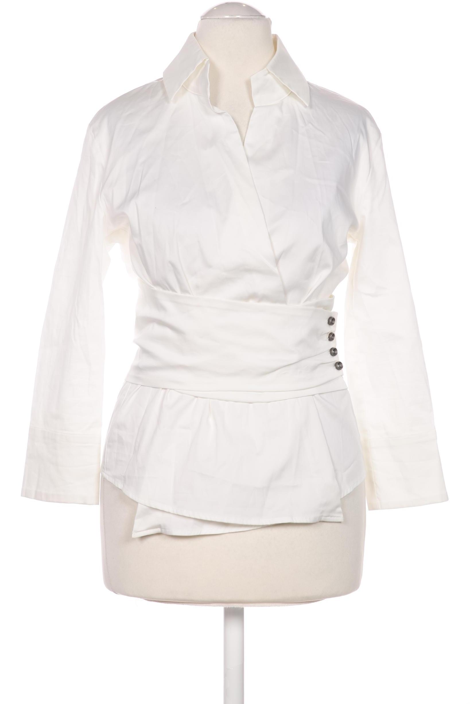

Rene Lezard Damen Bluse, cremeweiß, Gr. 34