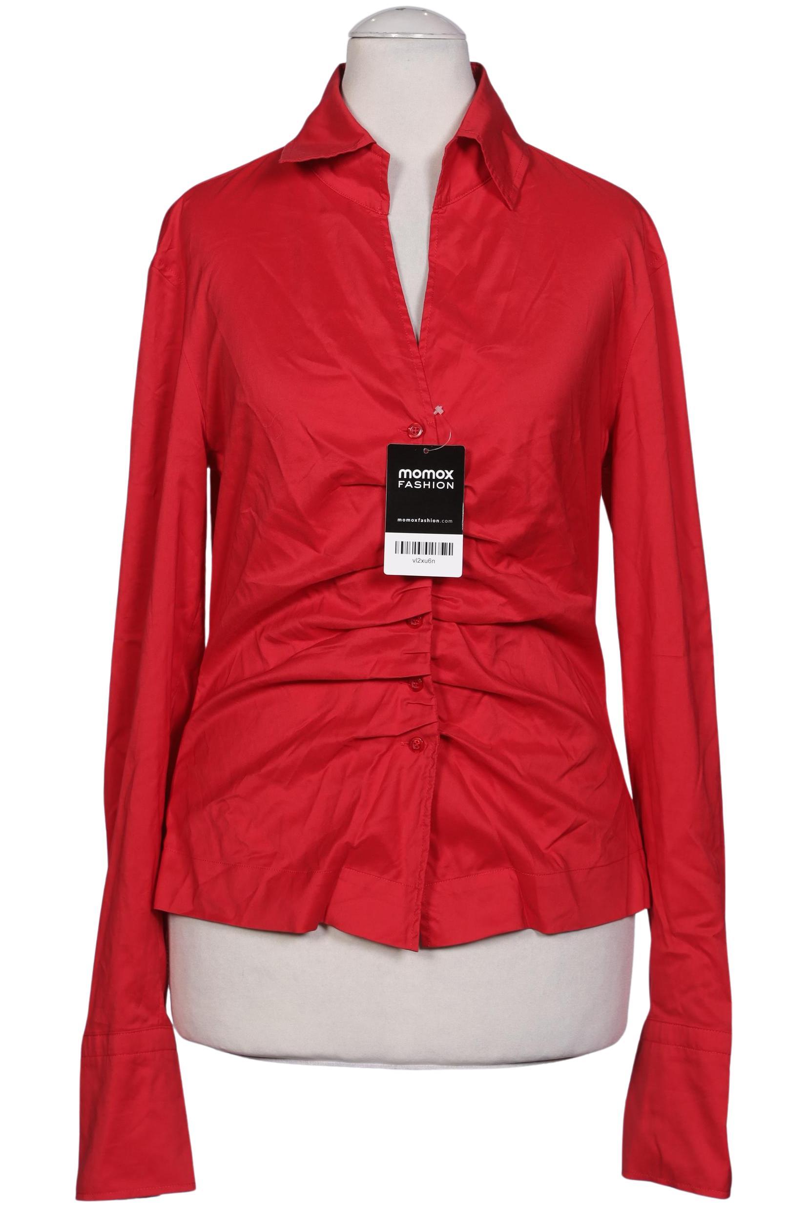 

Rene Lezard Damen Bluse, rot, Gr. 36