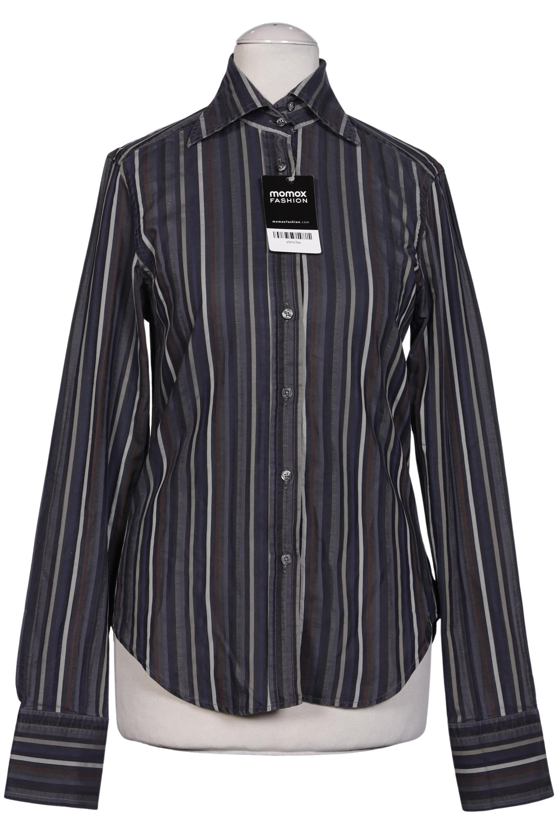

Rene Lezard Damen Bluse, blau, Gr. 34