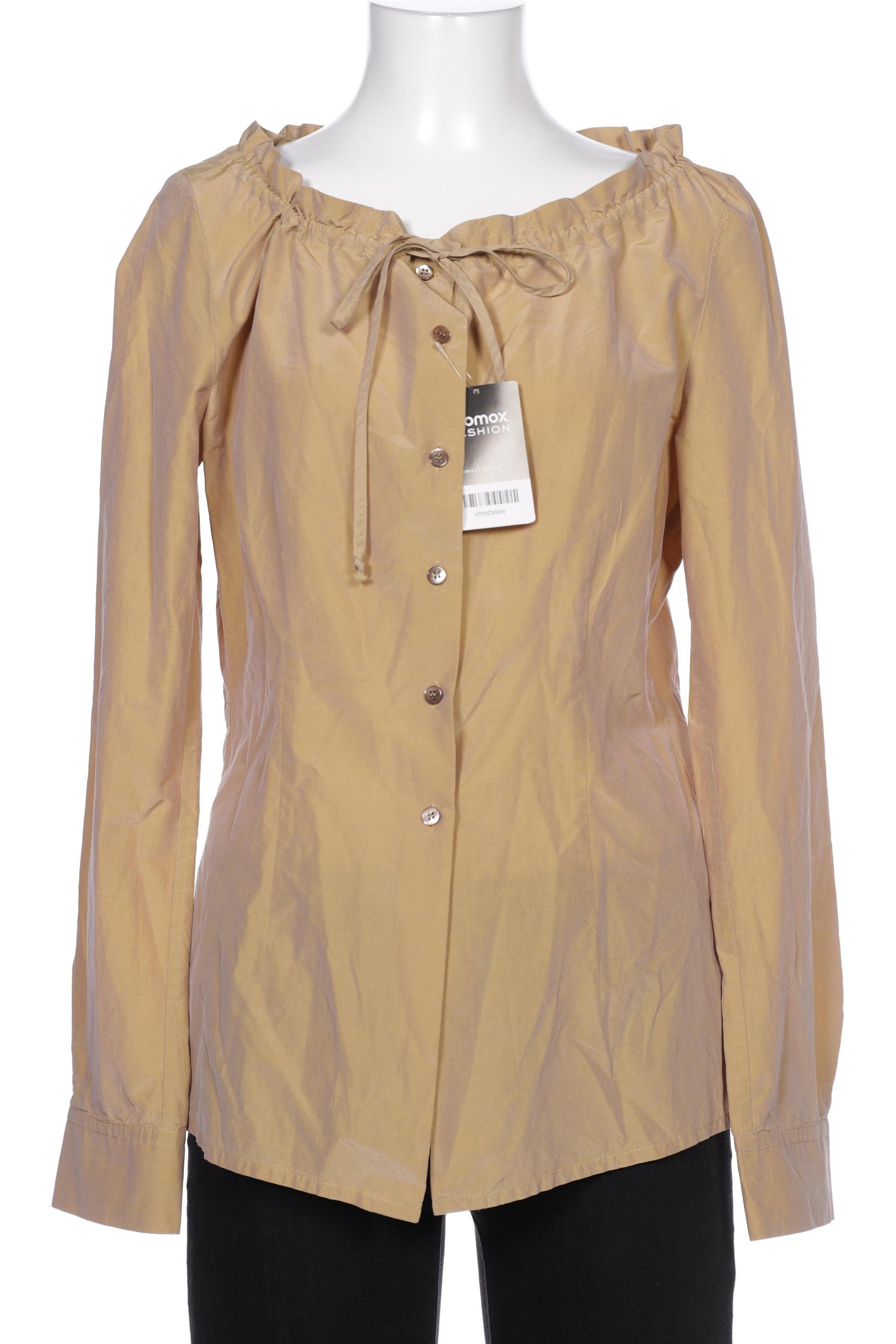 

Rene Lezard Damen Bluse, beige, Gr. 38