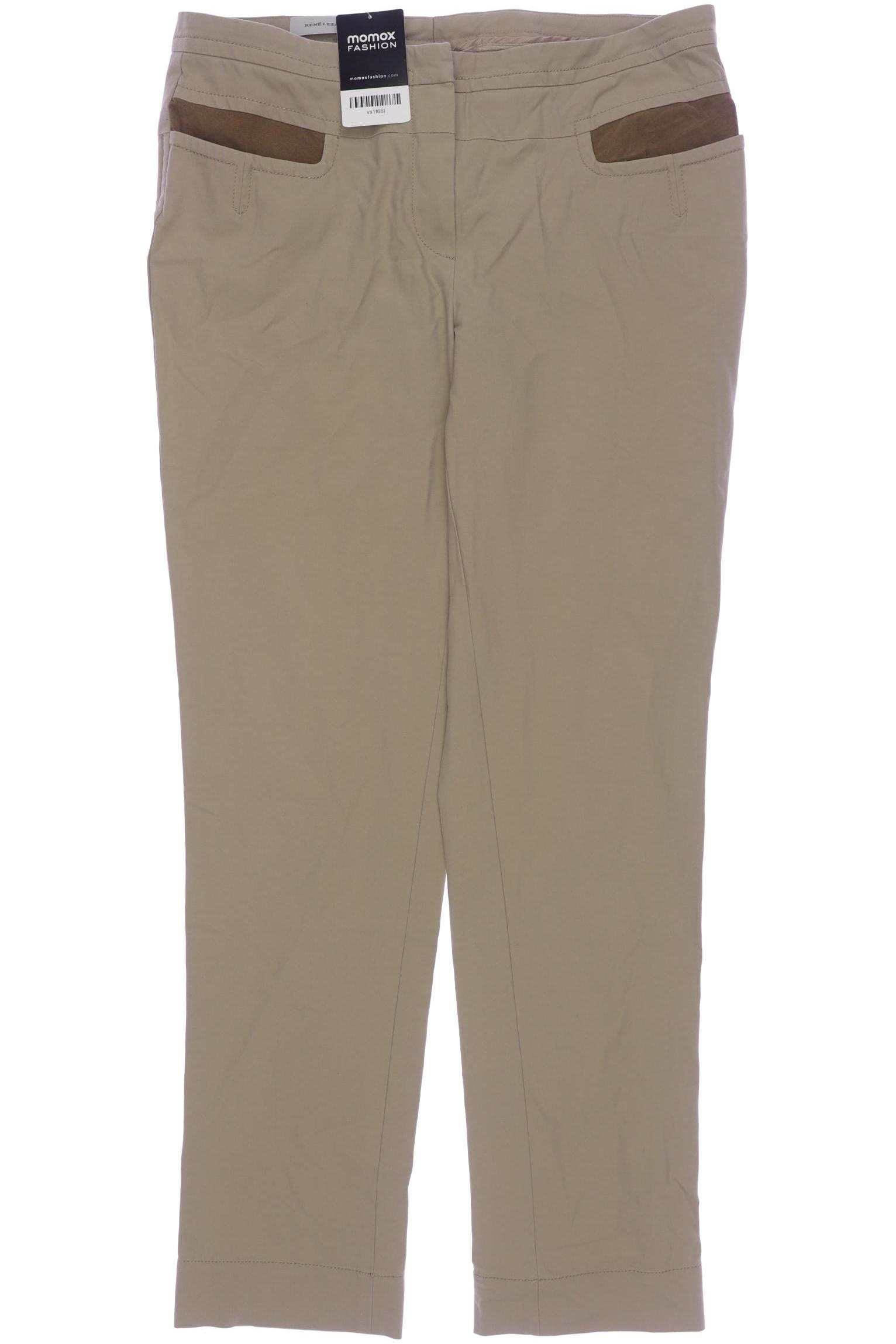 

Rene Lezard Damen Stoffhose, beige, Gr. 40