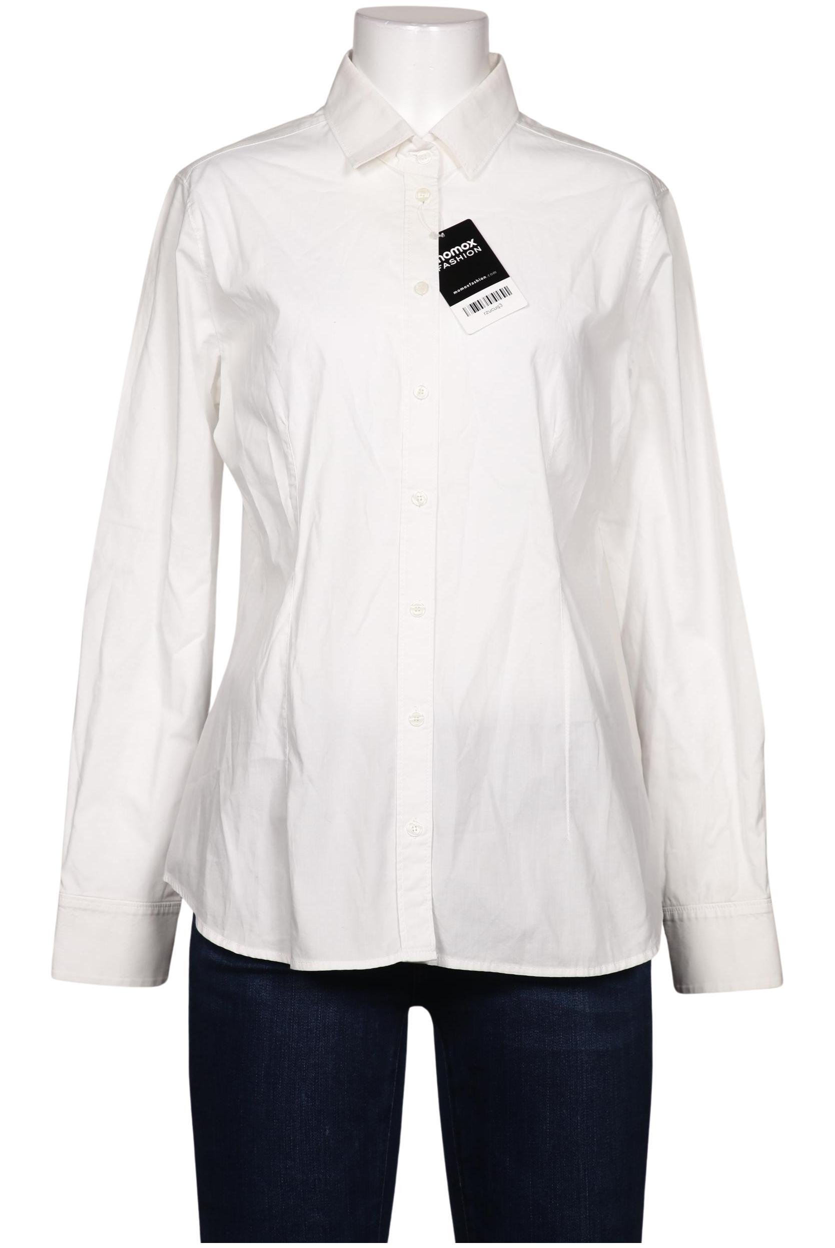 

Rene Lezard Damen Bluse, weiß, Gr. 38