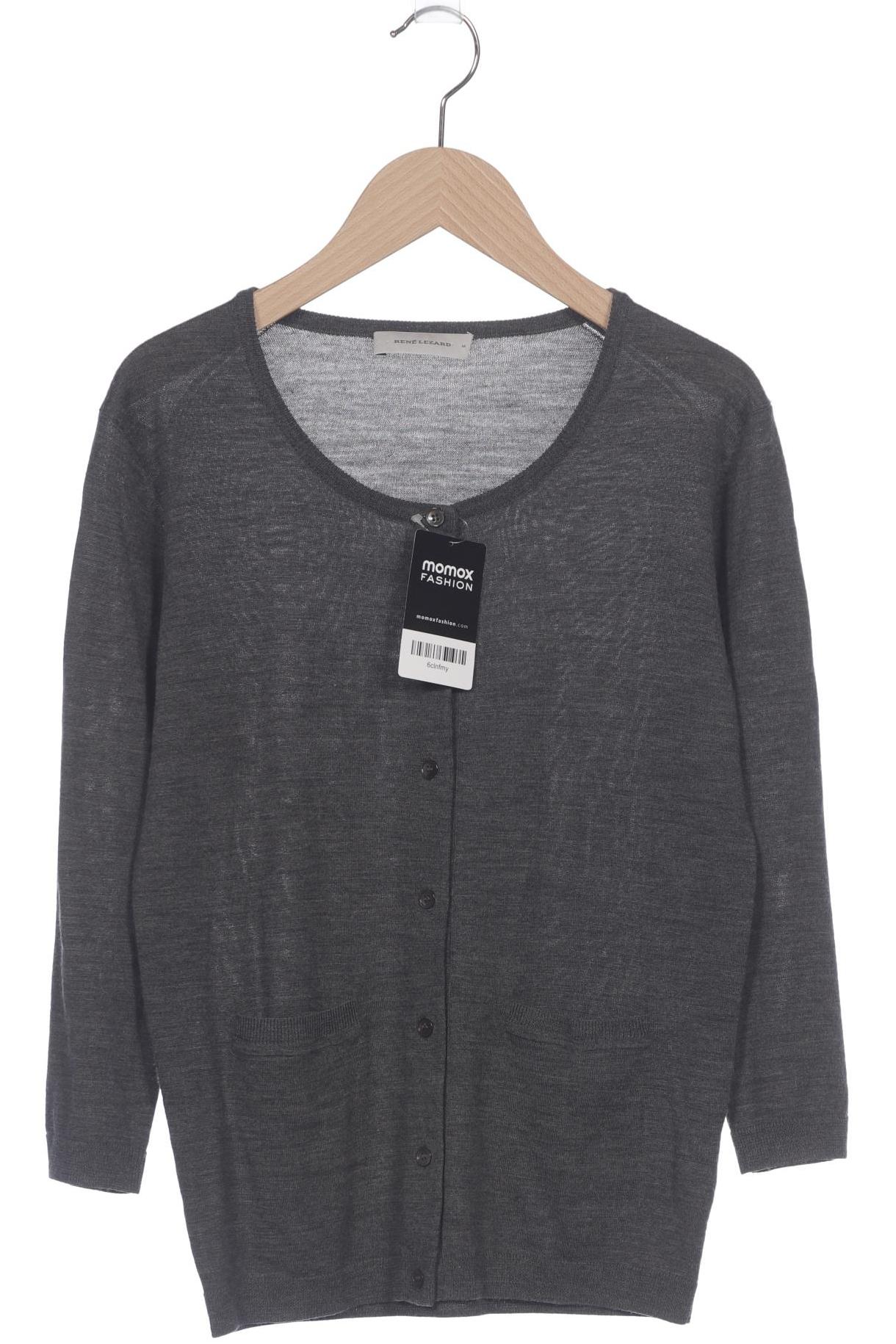 

Rene Lezard Damen Strickjacke, grau, Gr. 36