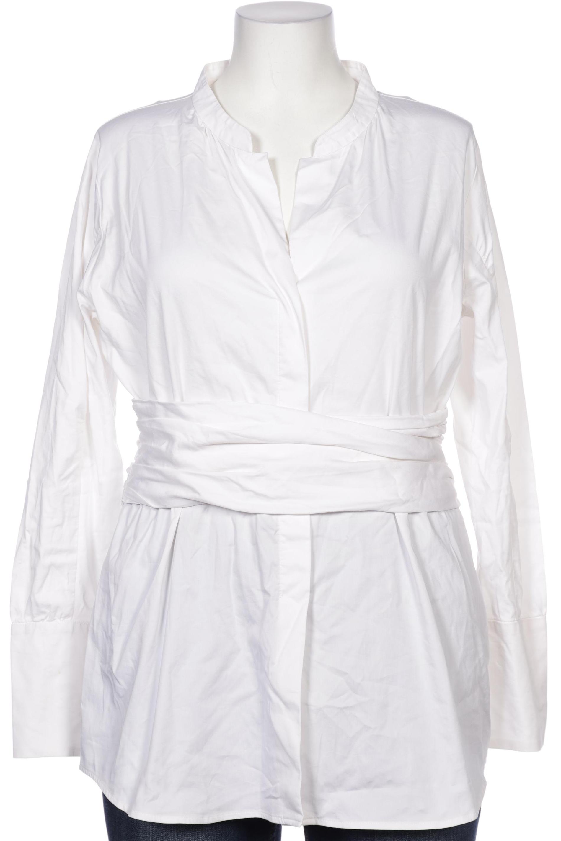 

Rene Lezard Damen Bluse, weiß, Gr. 42