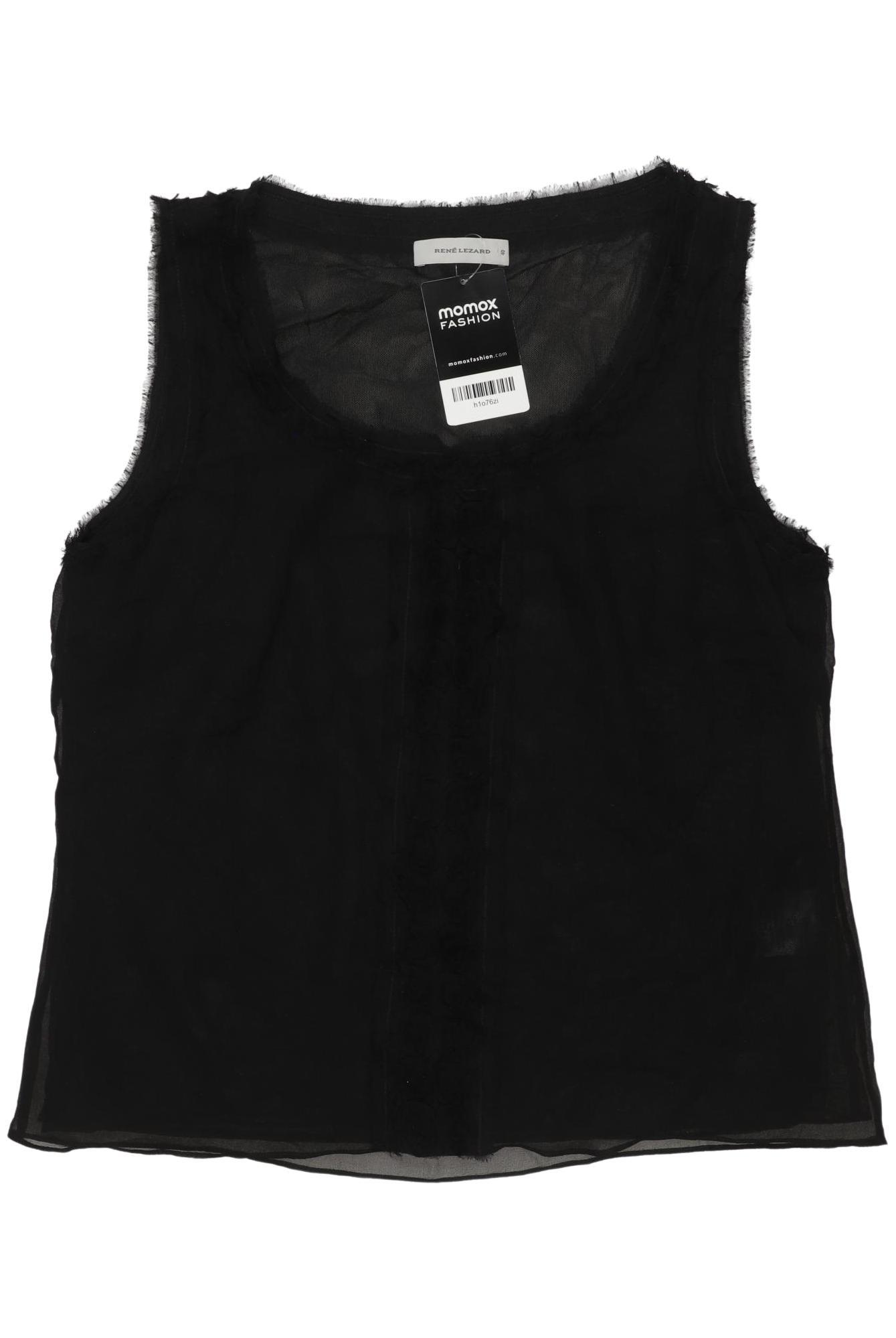 

Rene Lezard Damen Top, schwarz, Gr. 40
