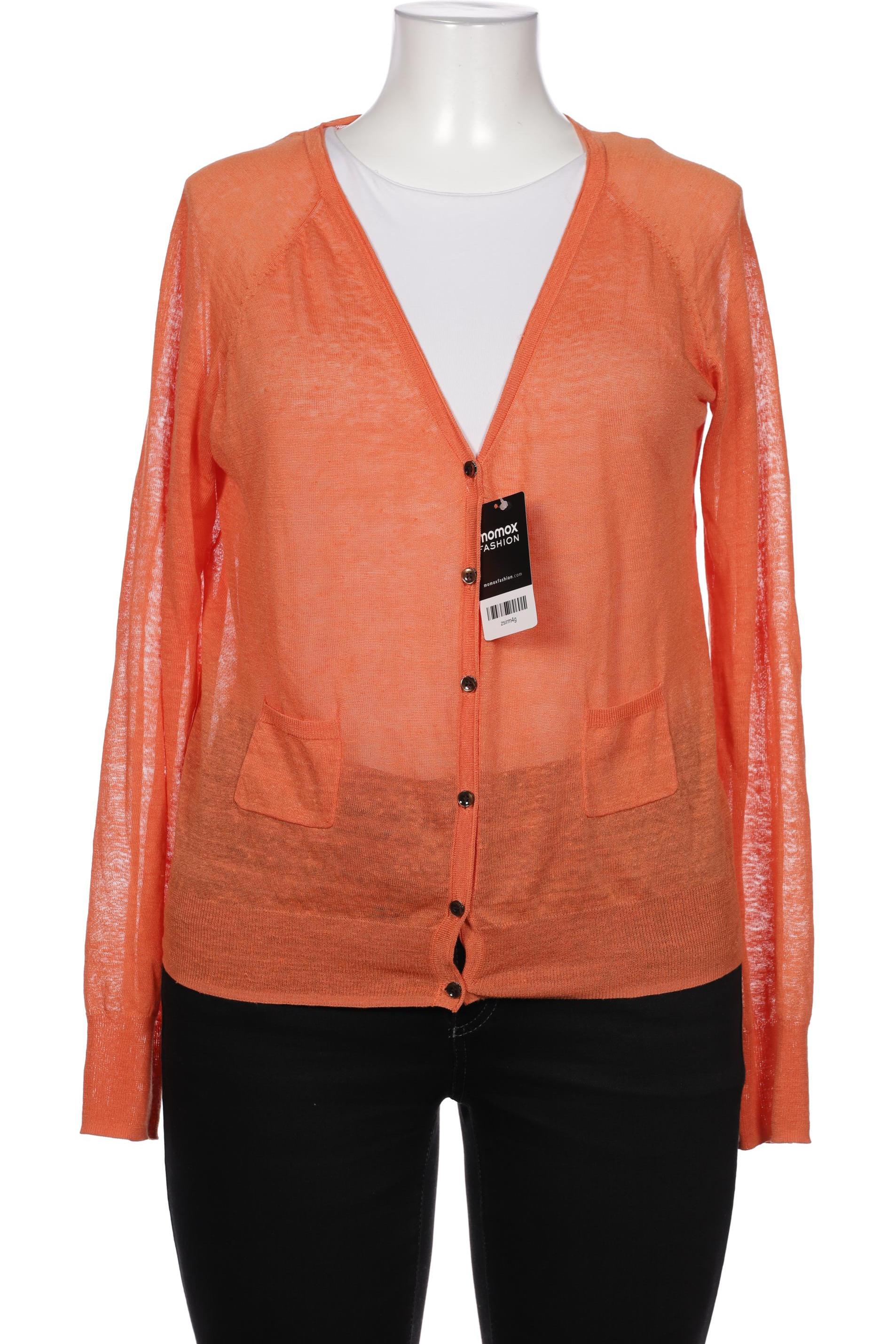 

Rene Lezard Damen Strickjacke, orange, Gr. 42