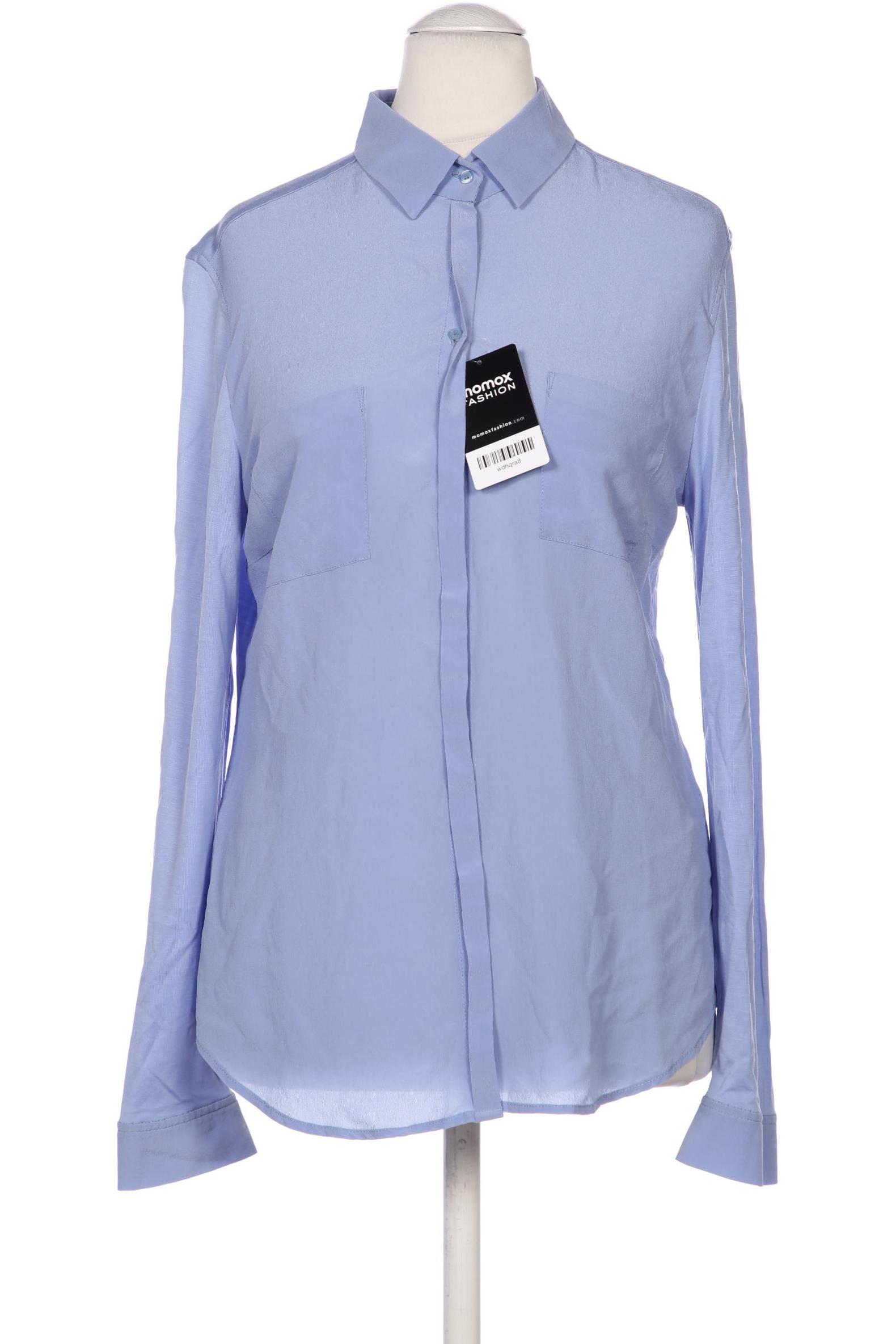 

Rene Lezard Damen Bluse, blau, Gr. 40