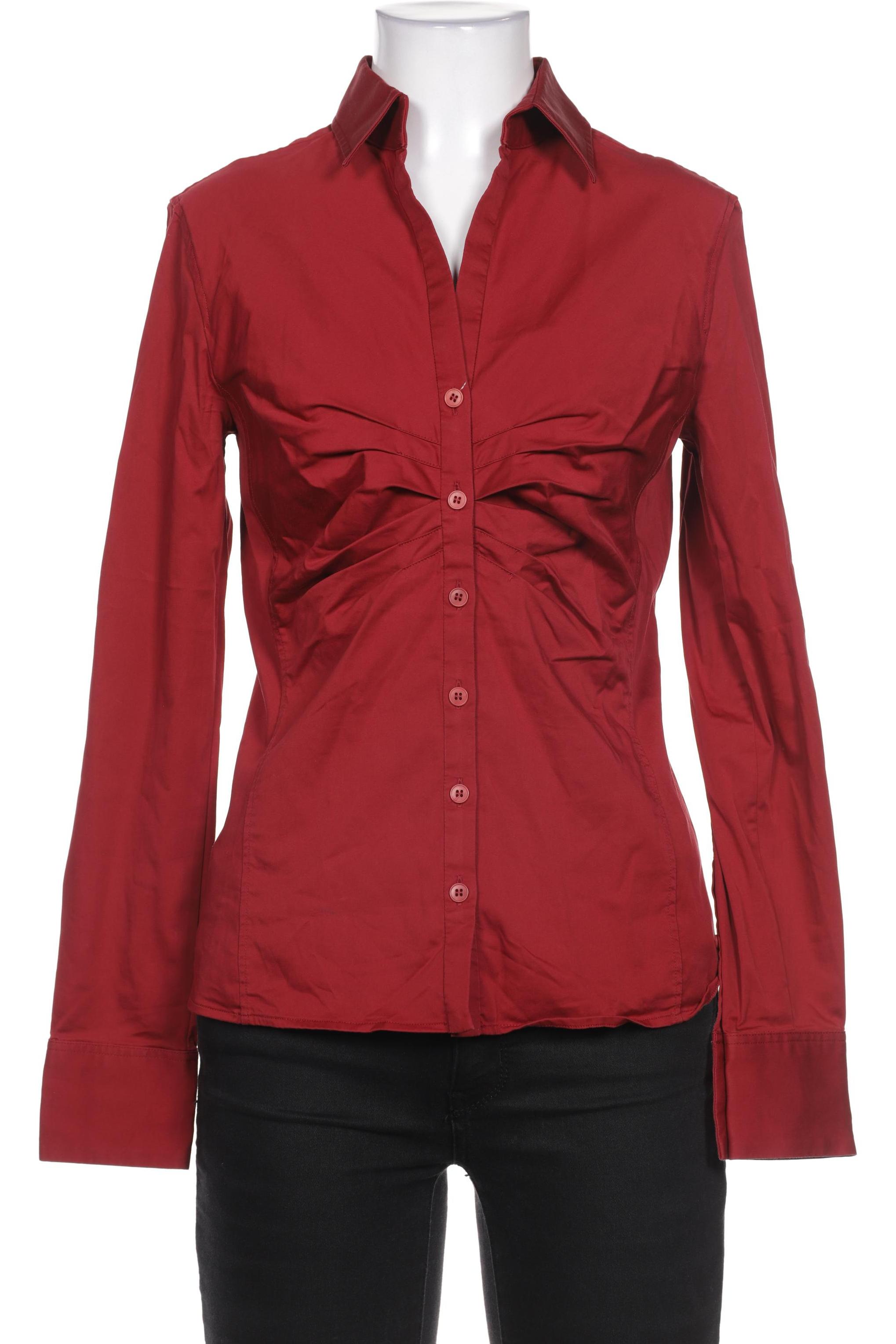 

Rene Lezard Damen Bluse, rot, Gr. 36