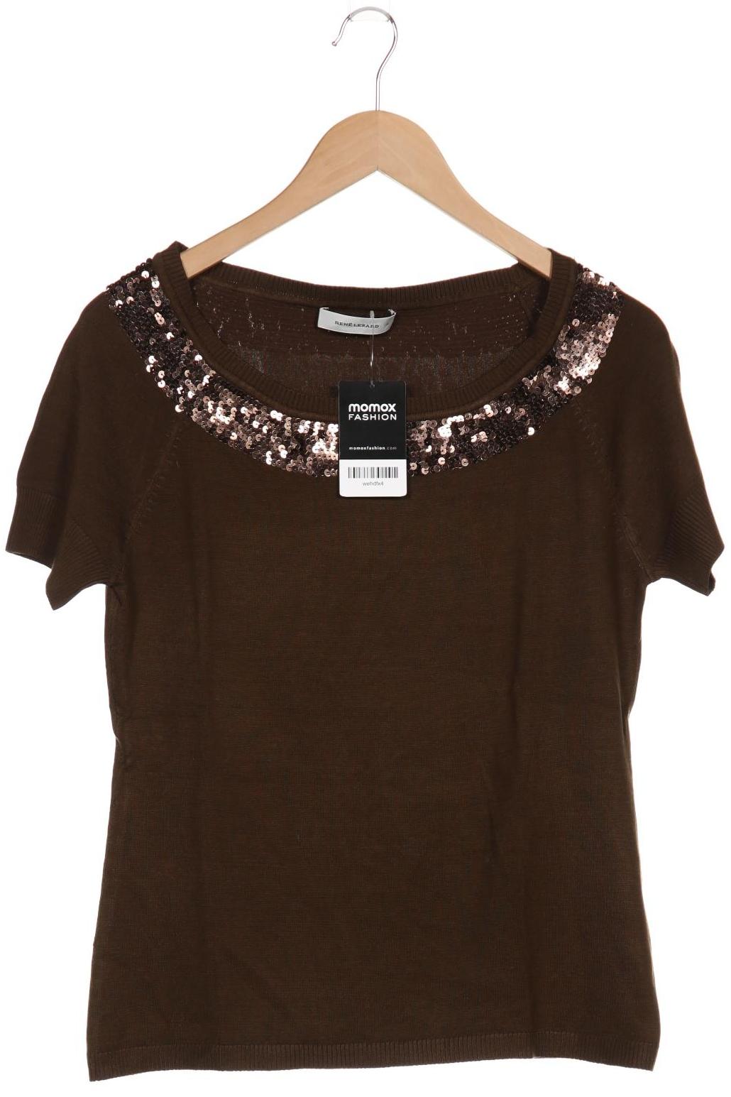 

Rene Lezard Damen Pullover, braun, Gr. 42