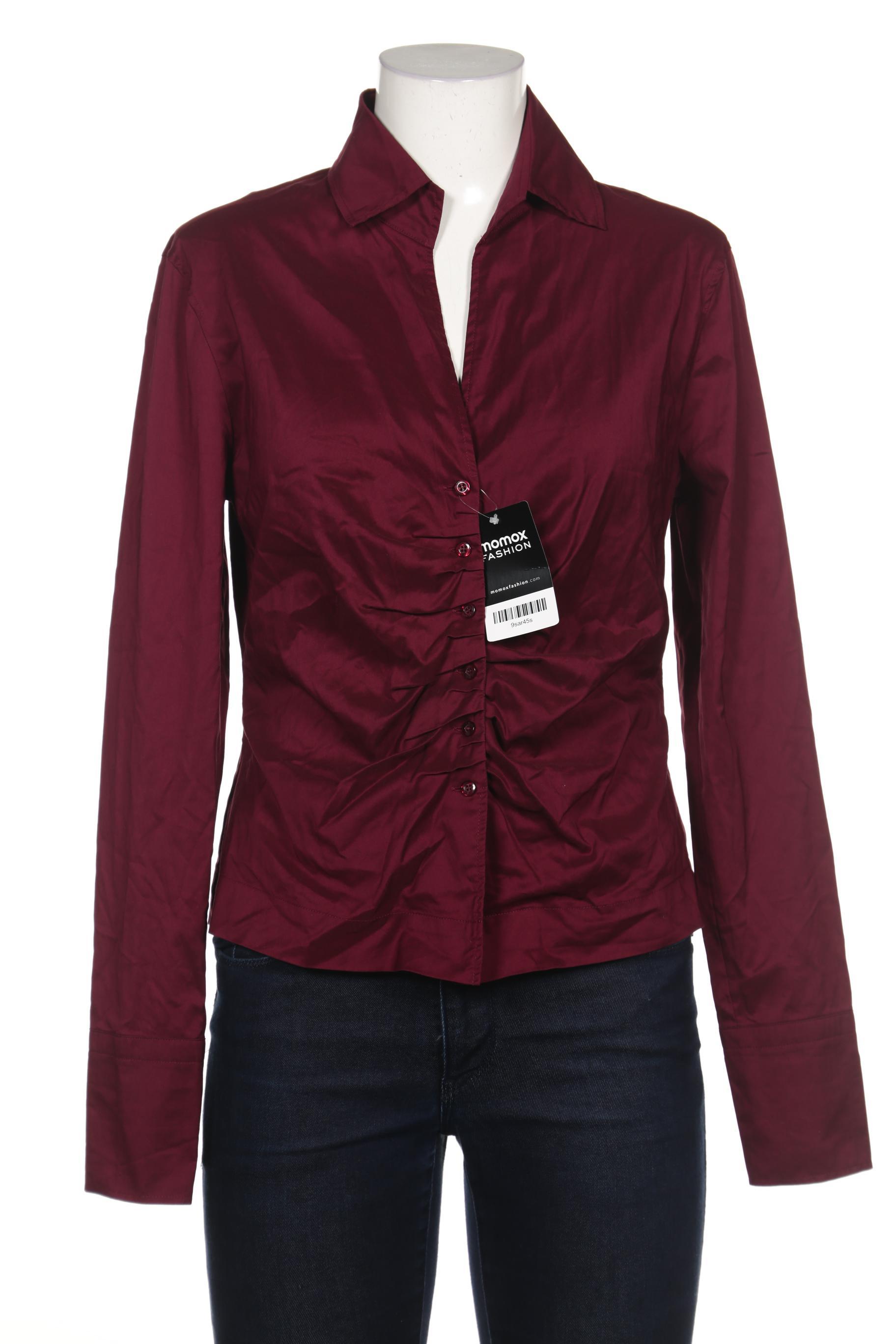 

Rene Lezard Damen Bluse, bordeaux, Gr. 40