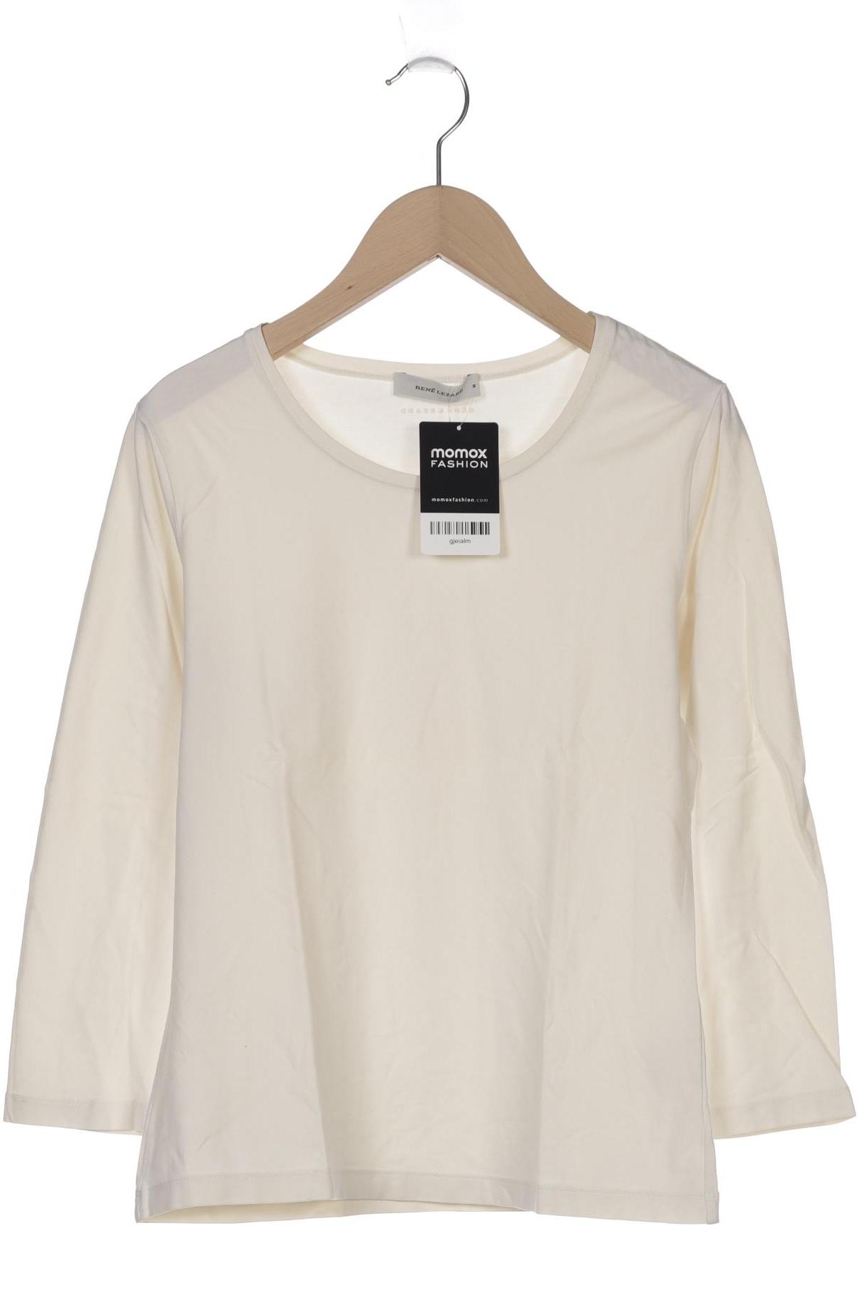 

Rene Lezard Damen Langarmshirt, cremeweiß, Gr. 38