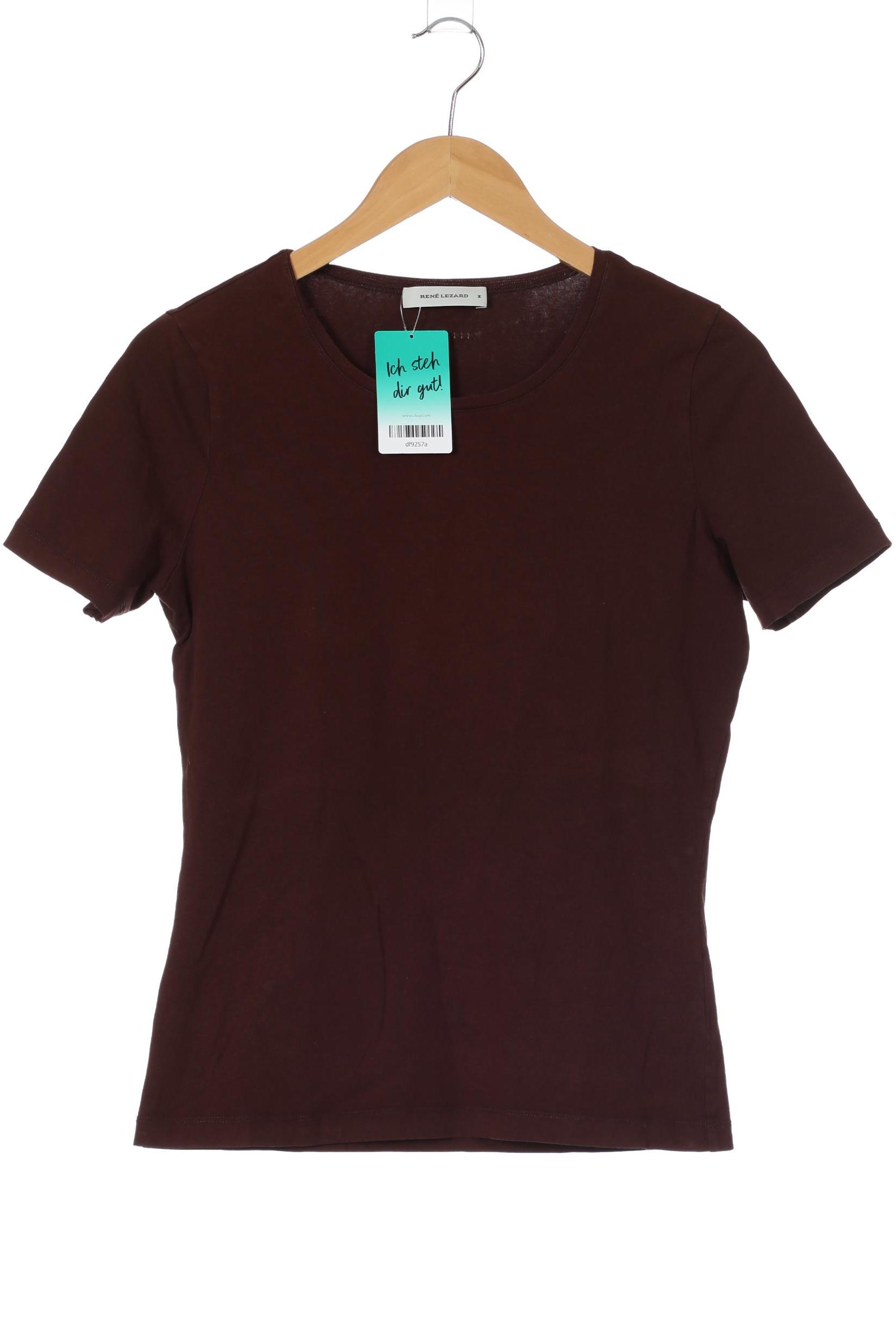 

Rene Lezard Damen T-Shirt, braun, Gr. 38