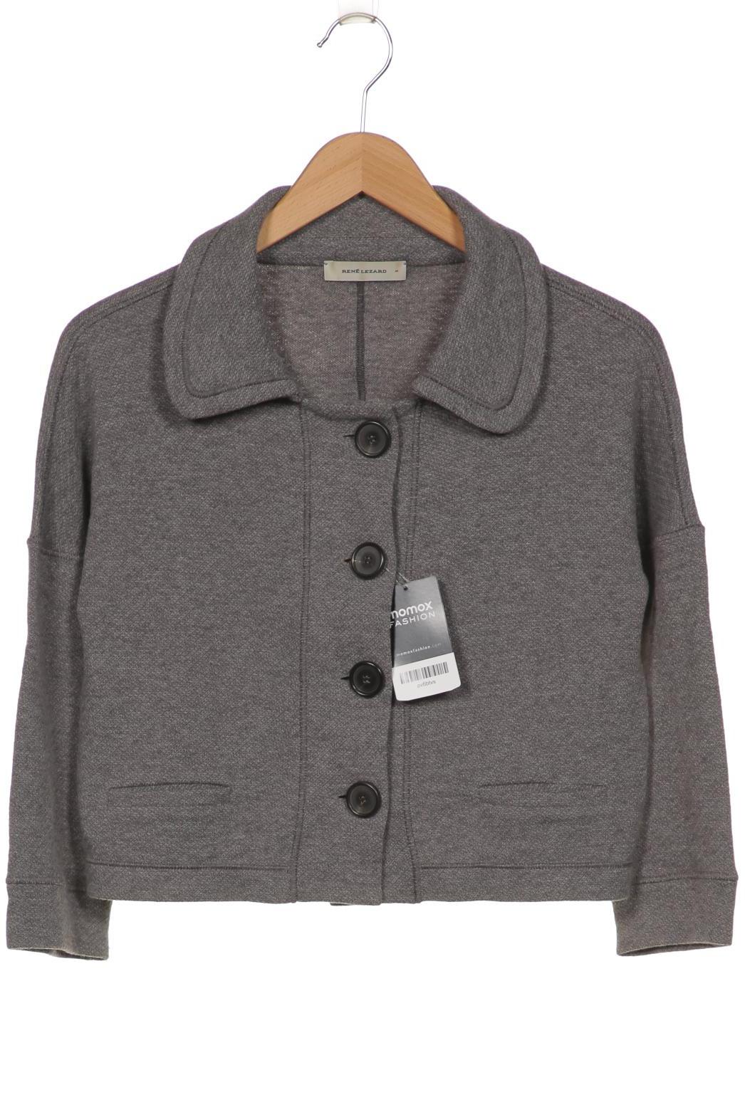 

Rene Lezard Damen Strickjacke, grau, Gr. 36