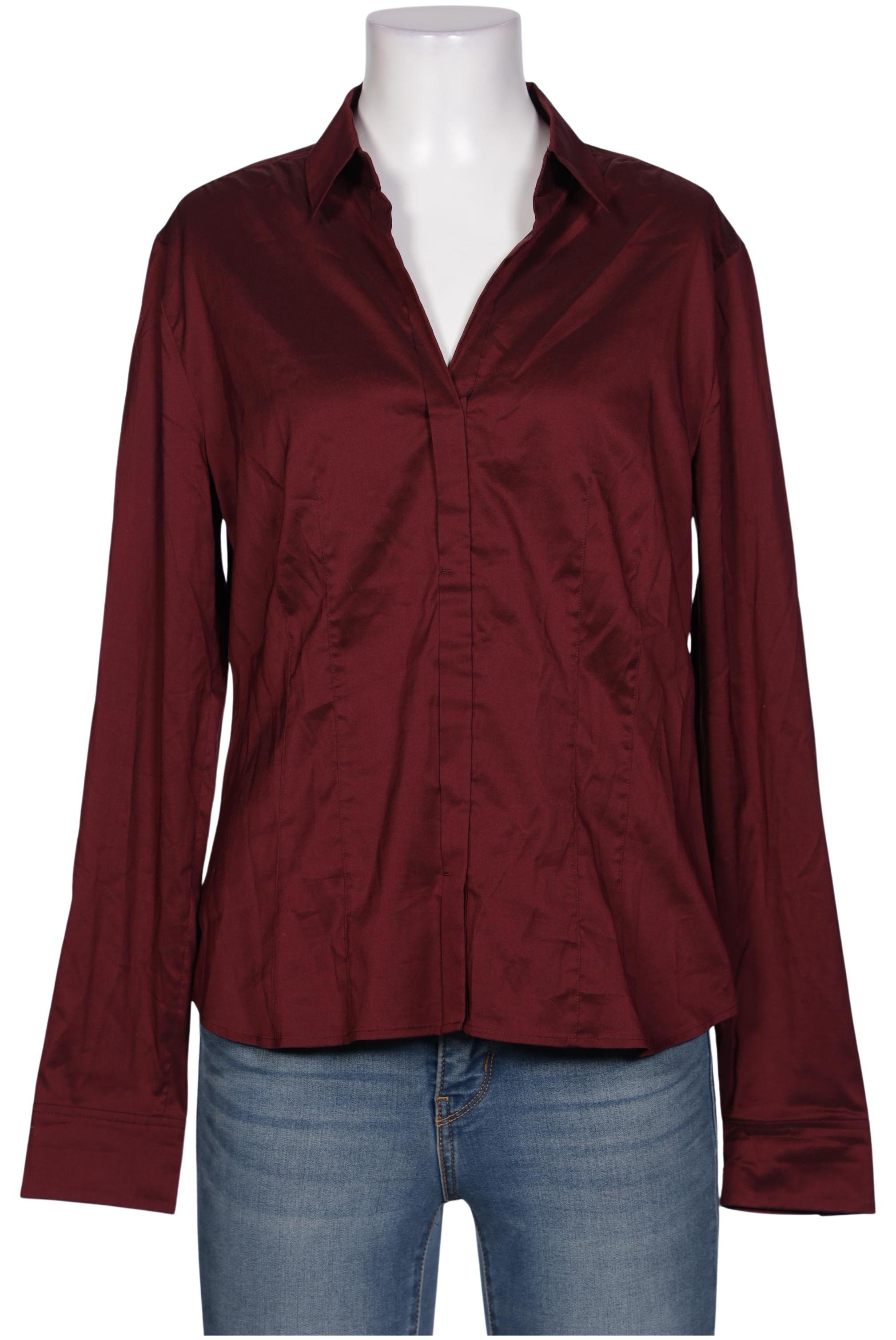 

Rene Lezard Damen Bluse, bordeaux, Gr. 40