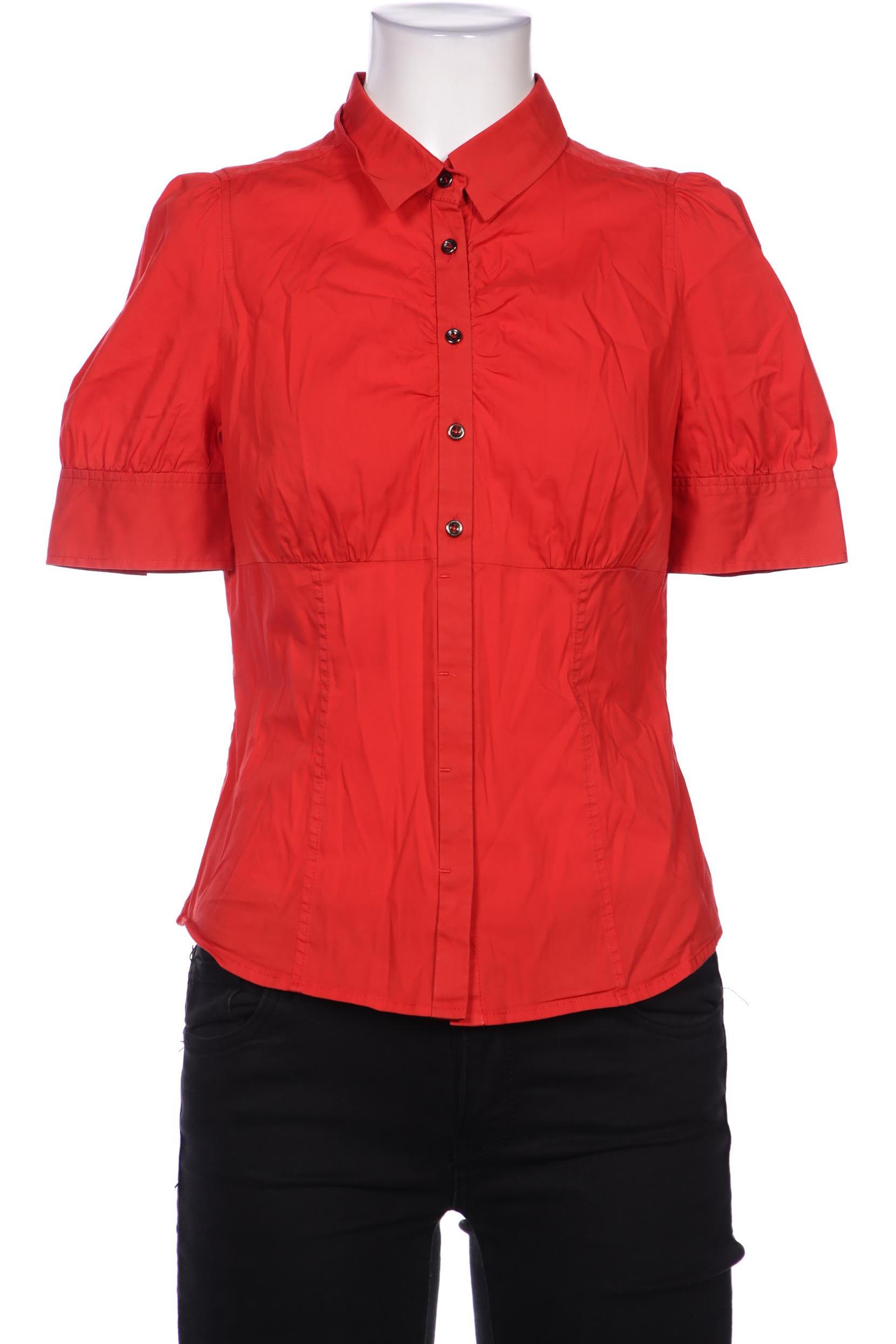 

Rene Lezard Damen Bluse, rot, Gr. 34