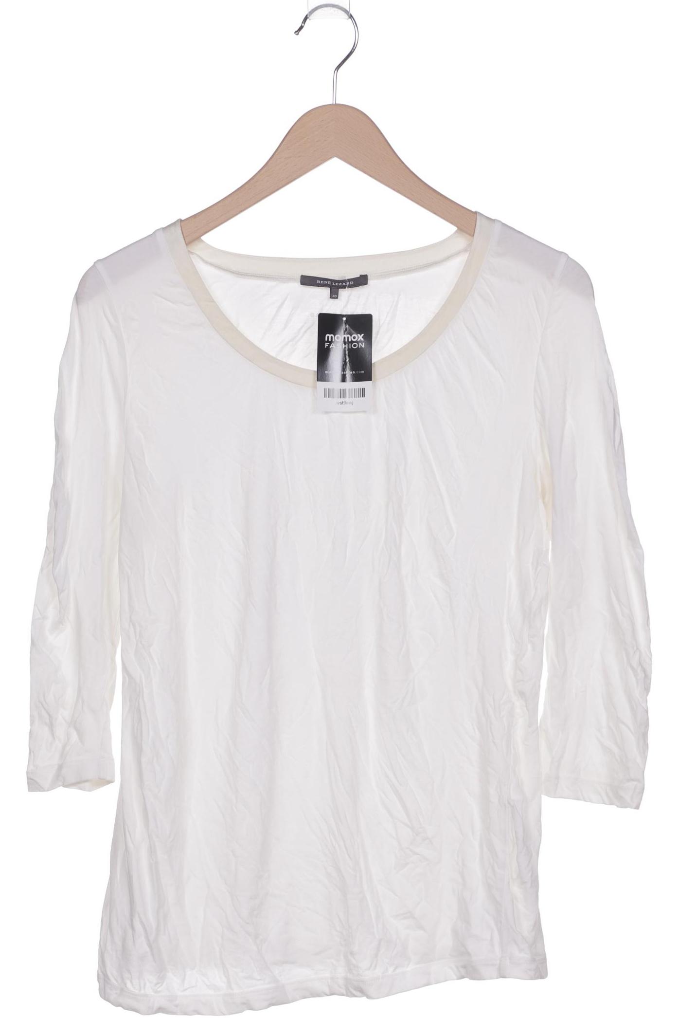 

Rene Lezard Damen Langarmshirt, cremeweiß, Gr. 40