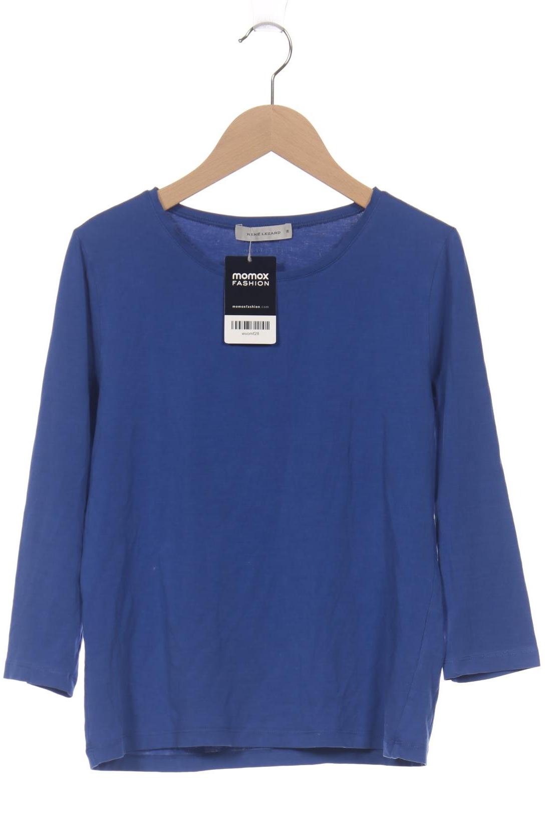 

Rene Lezard Damen Langarmshirt, blau, Gr. 38