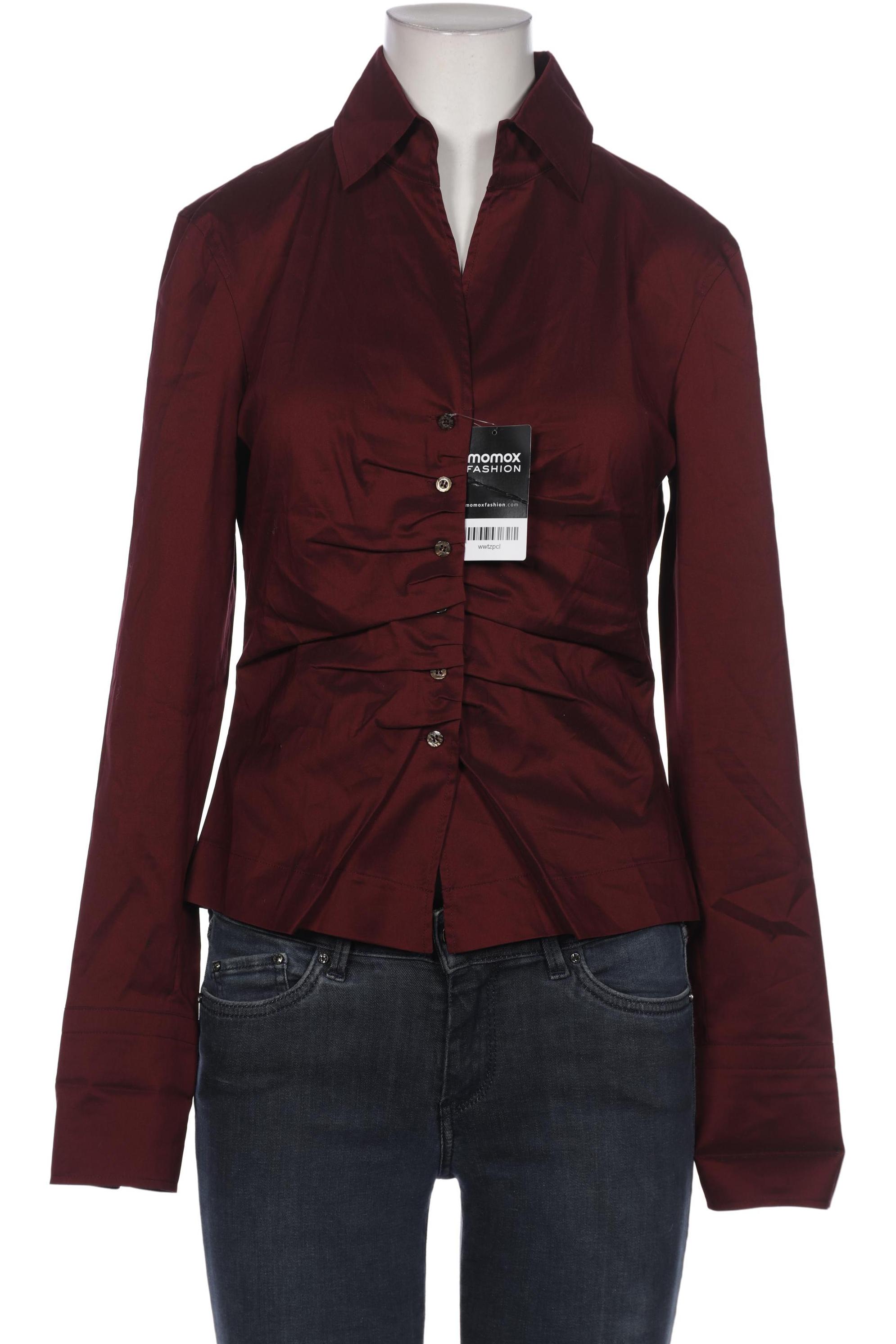 

Rene Lezard Damen Bluse, bordeaux, Gr. 36