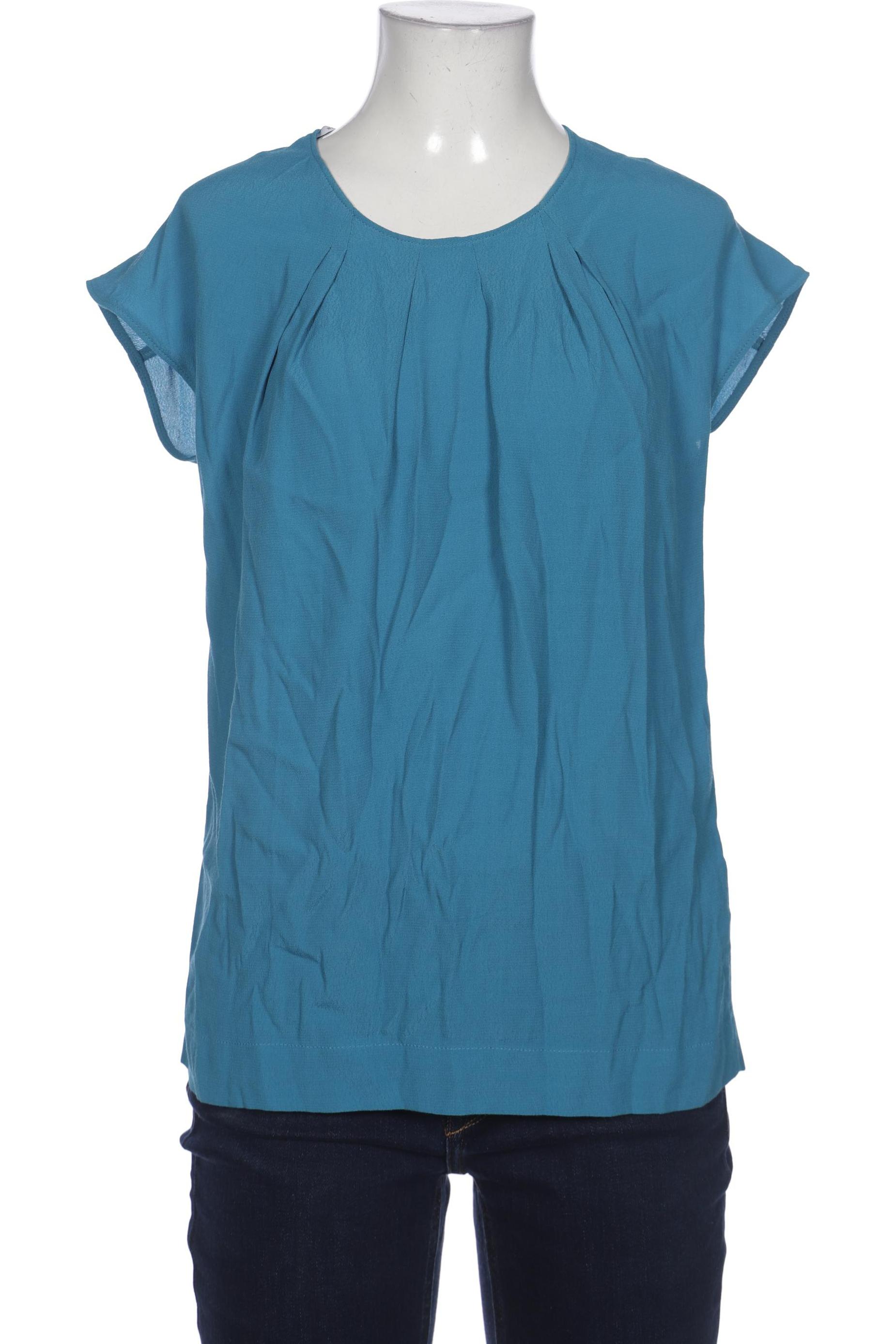 

Rene Lezard Damen Bluse, blau, Gr. 34