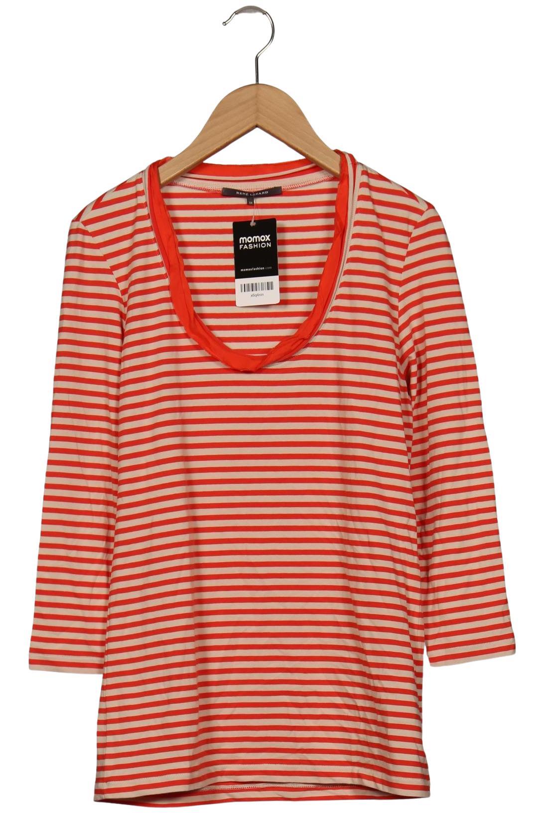 

Rene Lezard Damen Langarmshirt, orange, Gr. 34