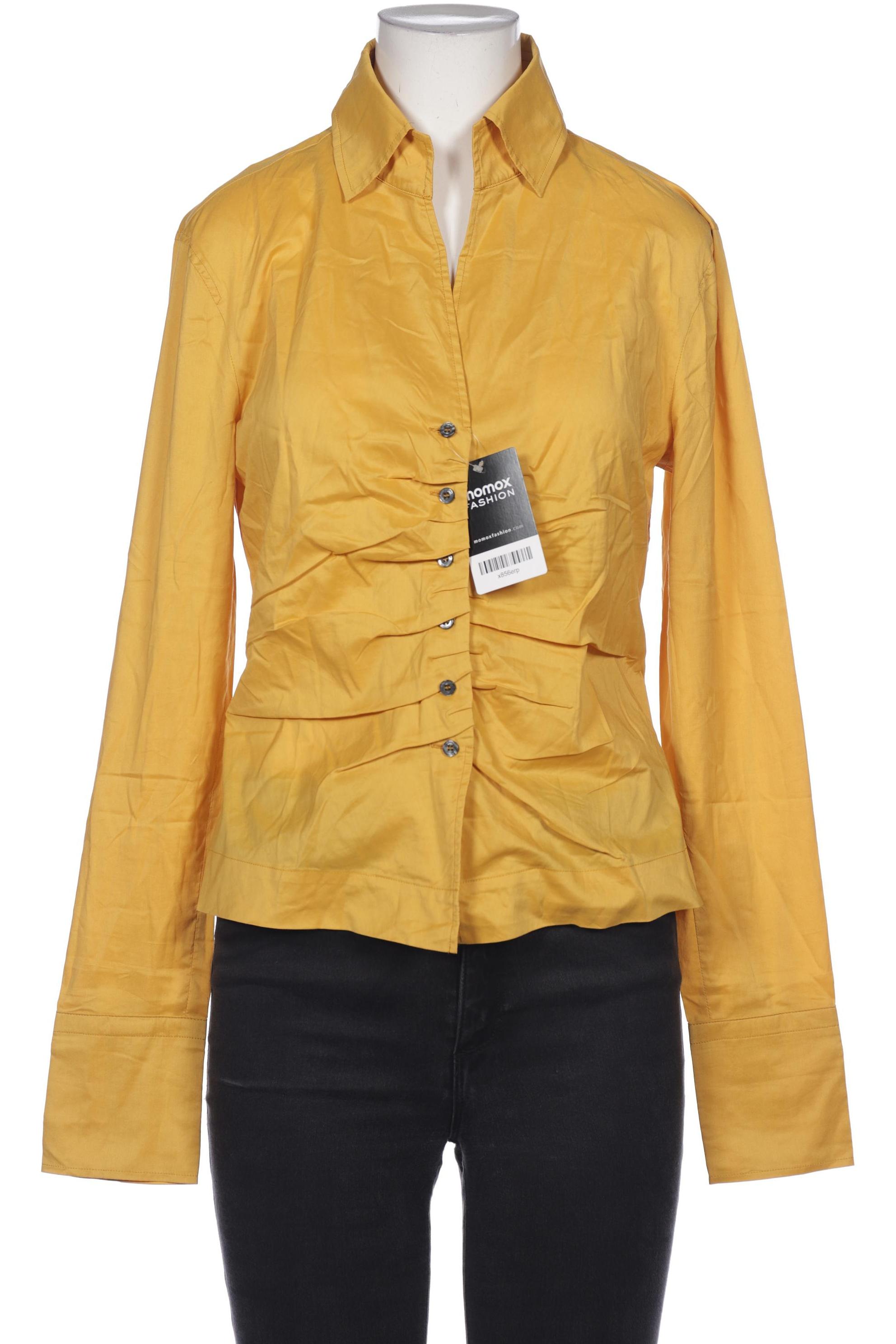 

Rene Lezard Damen Bluse, gelb