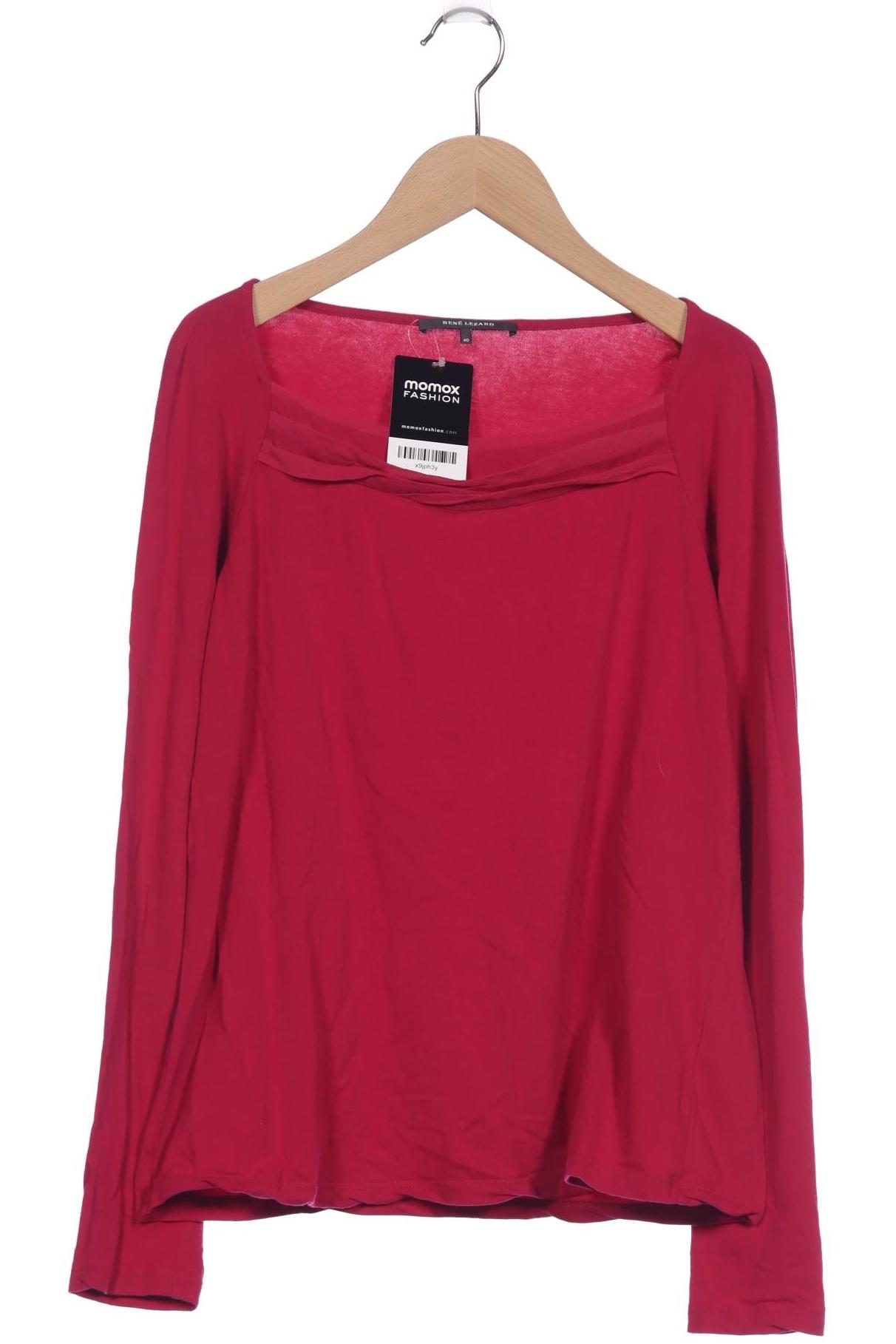 

Rene Lezard Damen Langarmshirt, pink, Gr. 40