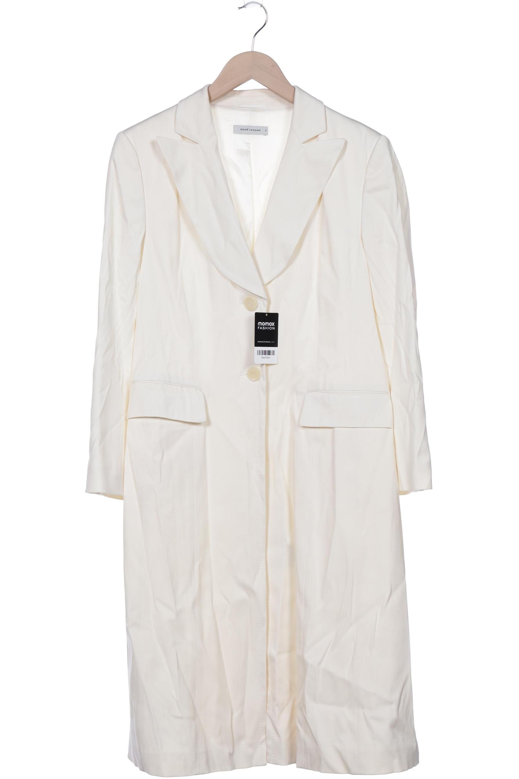 

Rene Lezard Damen Mantel, cremeweiß, Gr. 40