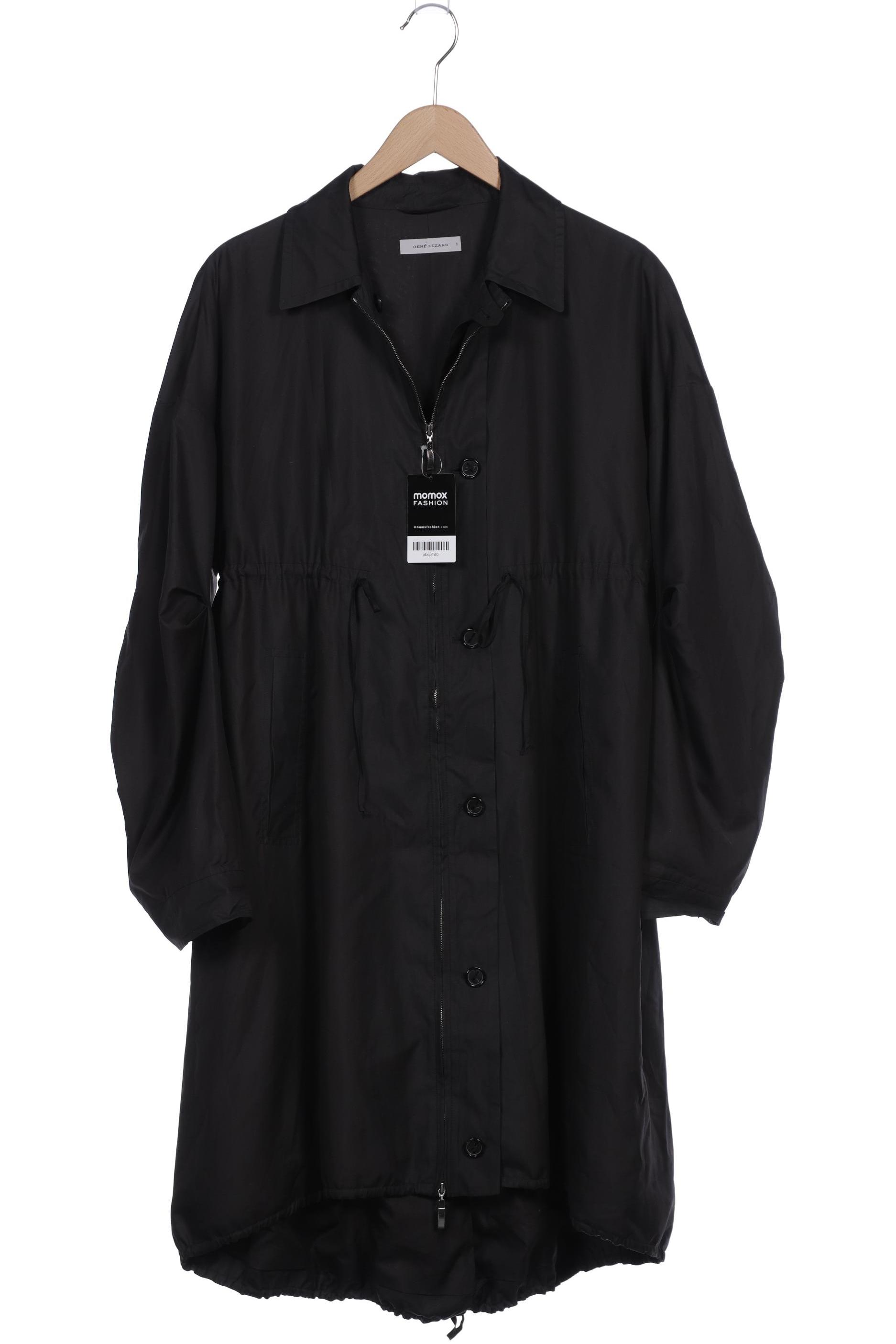 

Rene Lezard Damen Mantel, schwarz, Gr. 36