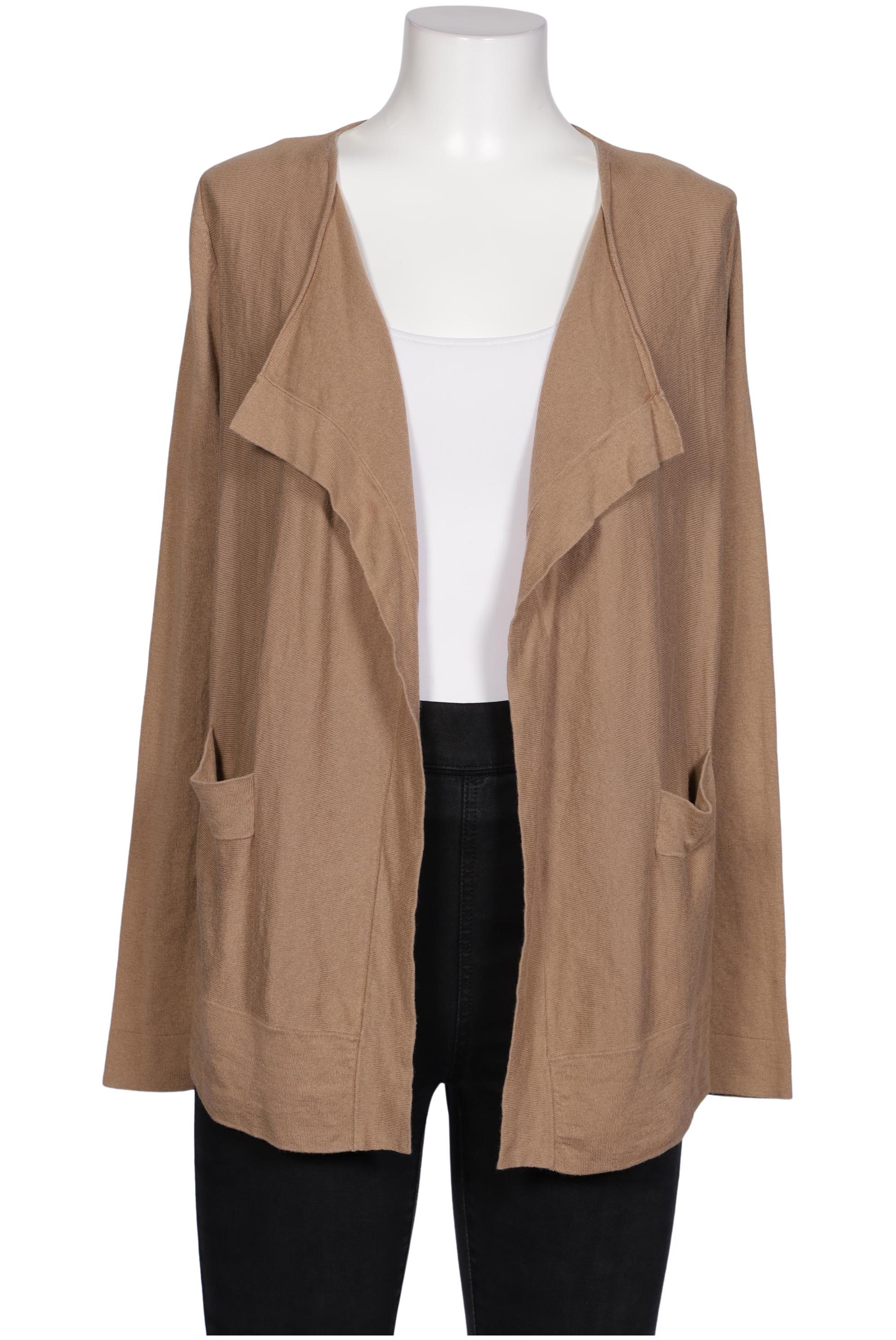 

Rene Lezard Damen Strickjacke, braun, Gr. 38