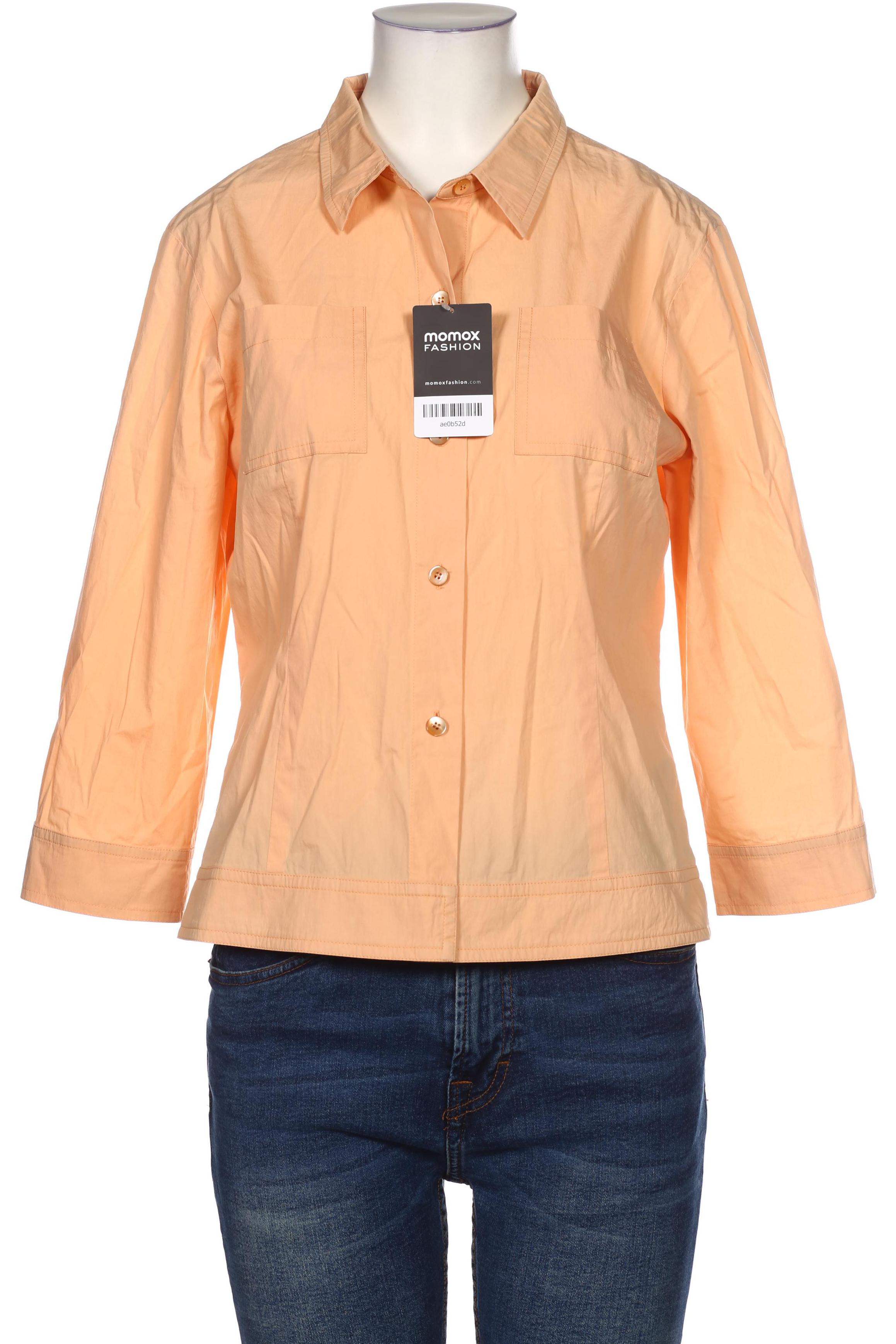 

Rene Lezard Damen Bluse, orange, Gr. 38