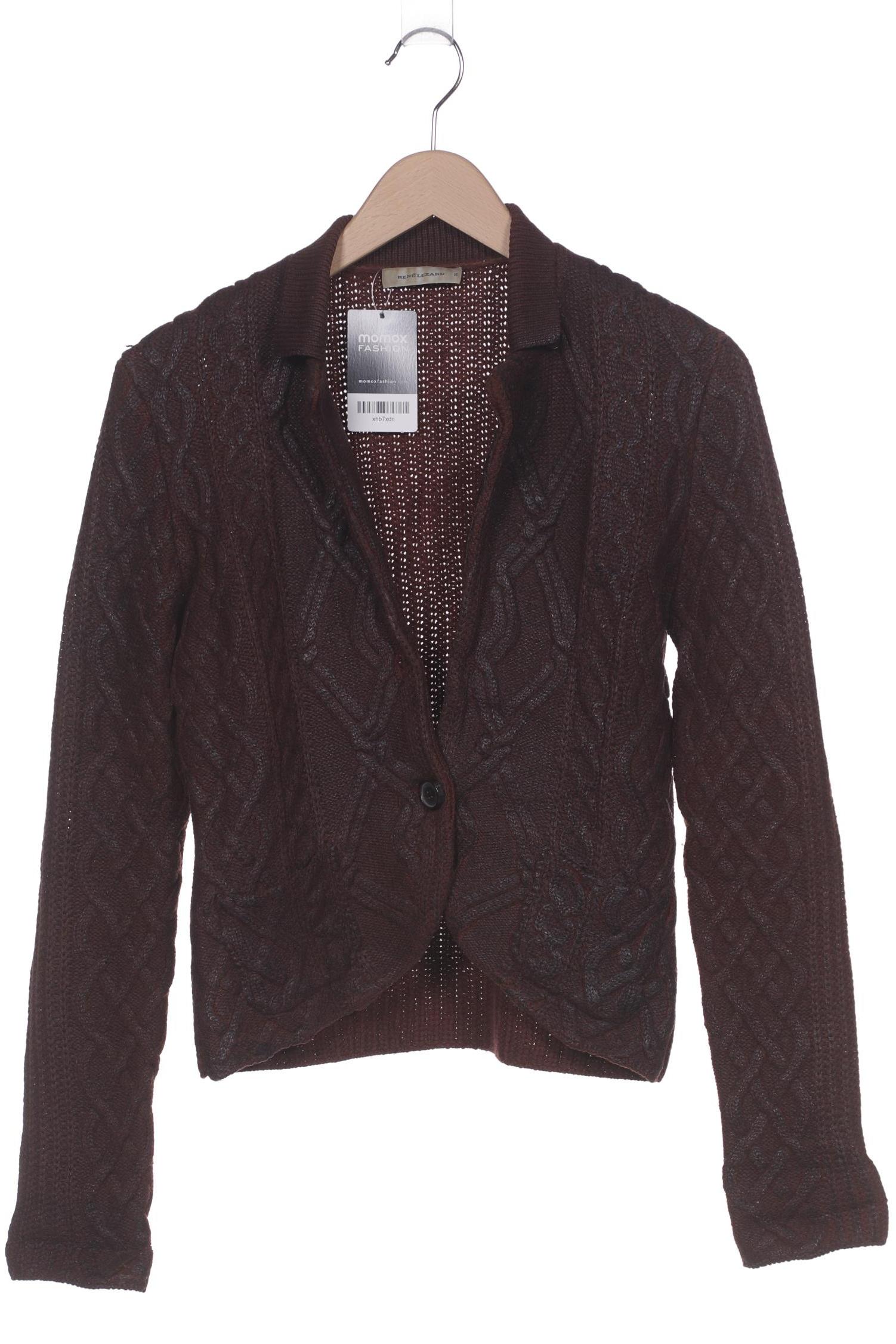 

Rene Lezard Damen Strickjacke, bordeaux, Gr. 36