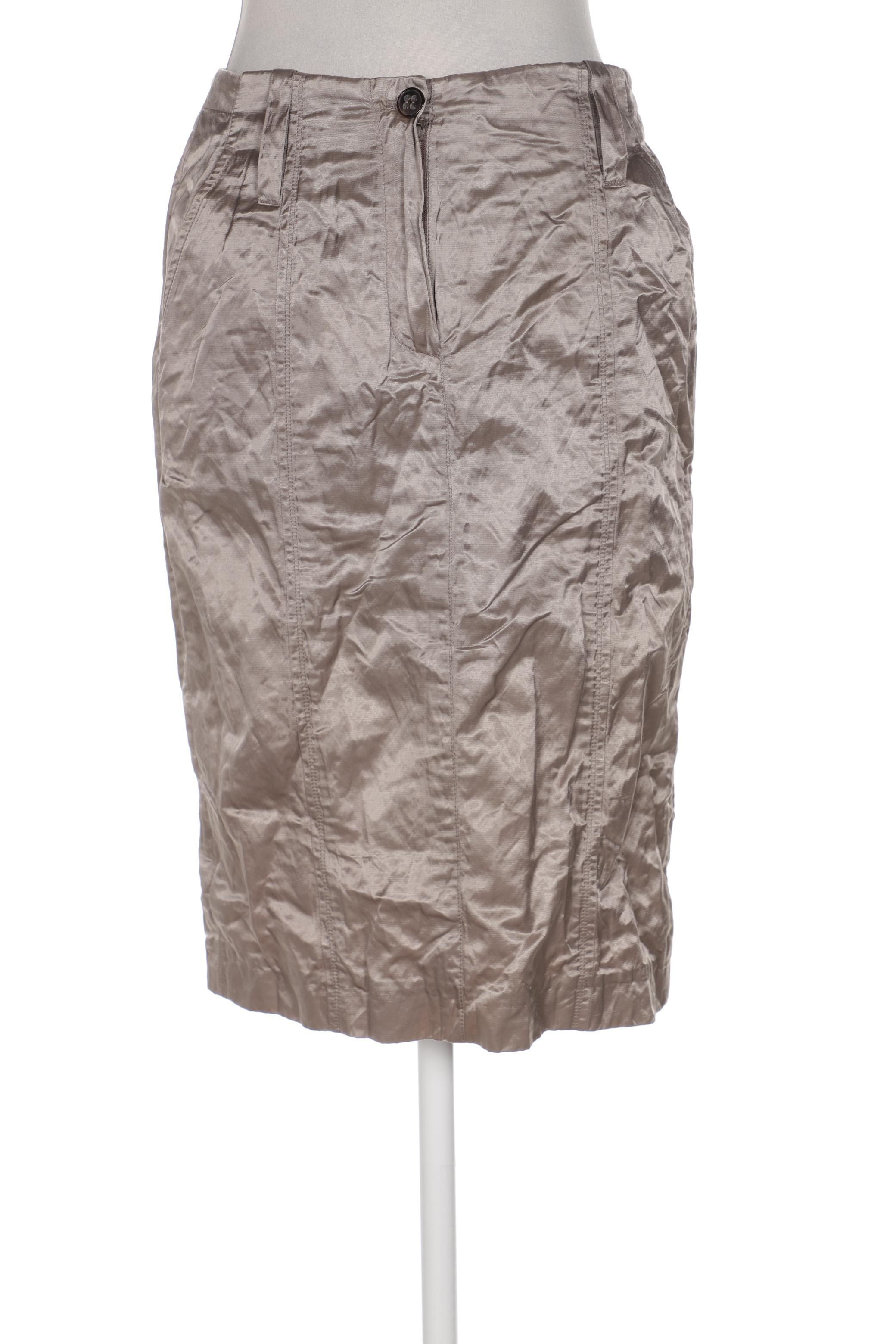 

Rene Lezard Damen Rock, beige, Gr. 34