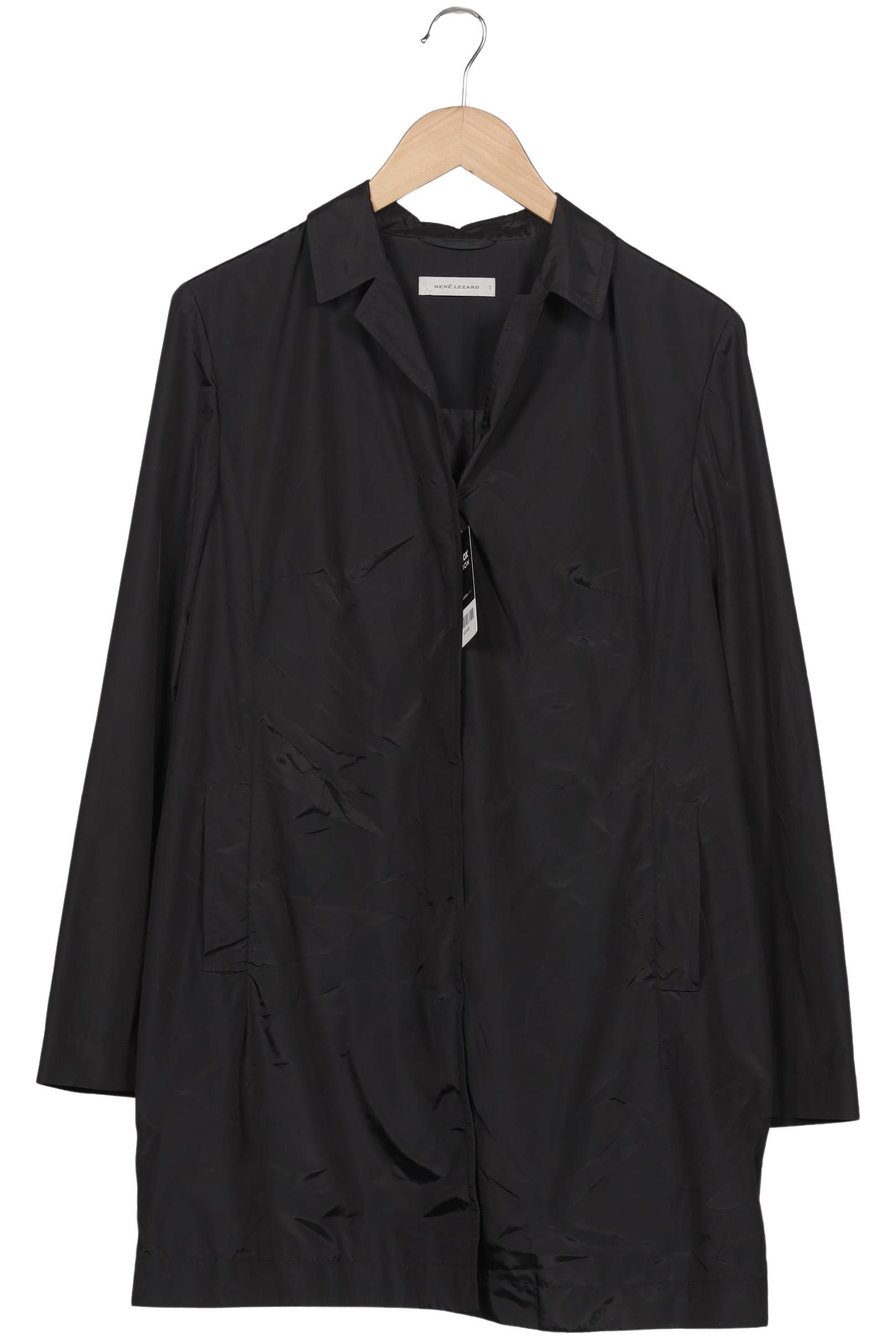 

Rene Lezard Damen Mantel, schwarz, Gr. 38