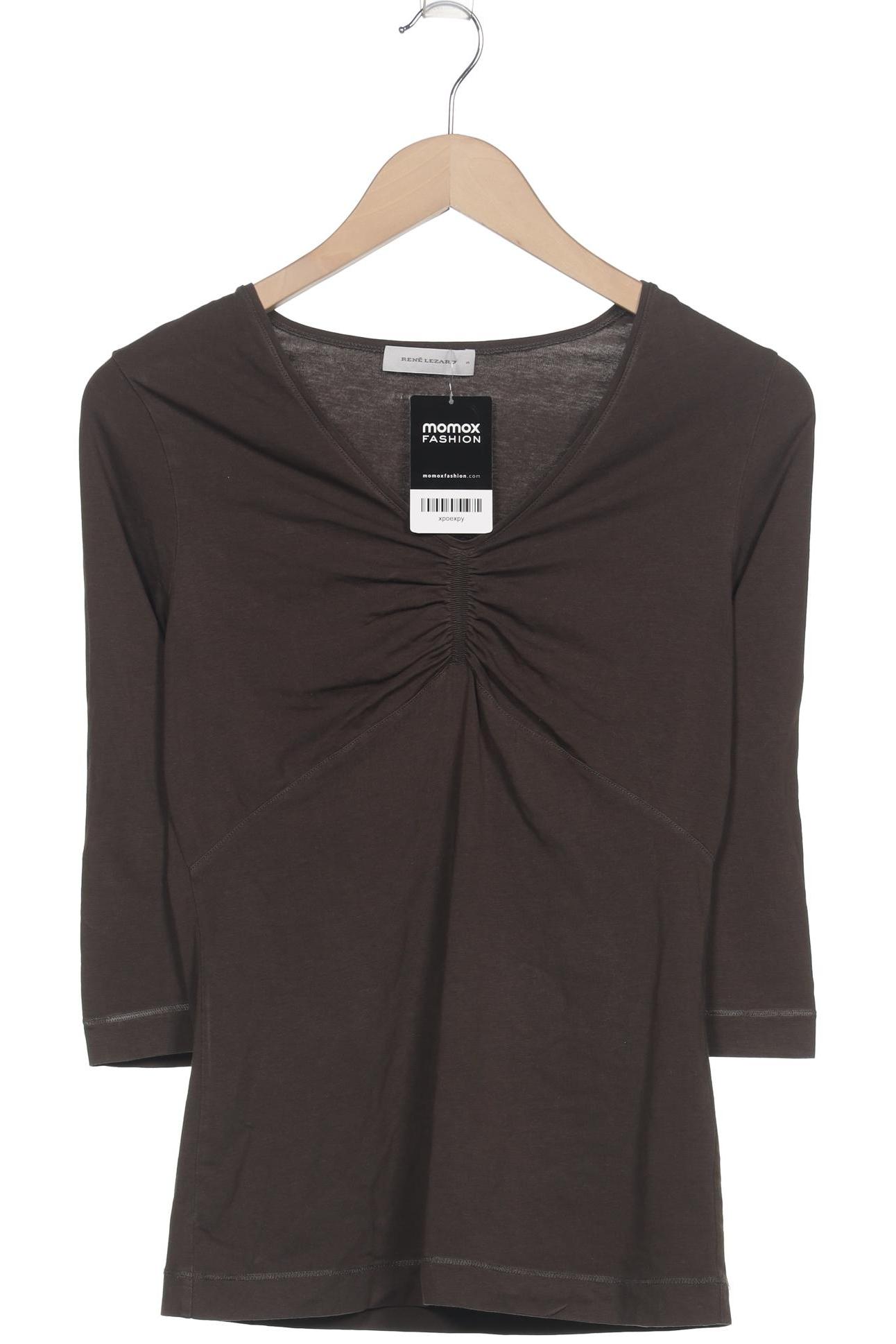 

Rene Lezard Damen Langarmshirt, braun, Gr. 36