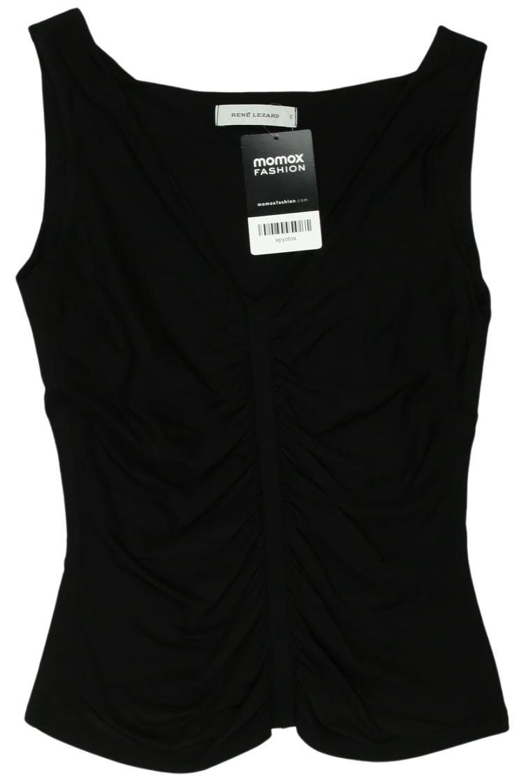

Rene Lezard Damen Top, schwarz, Gr. 34