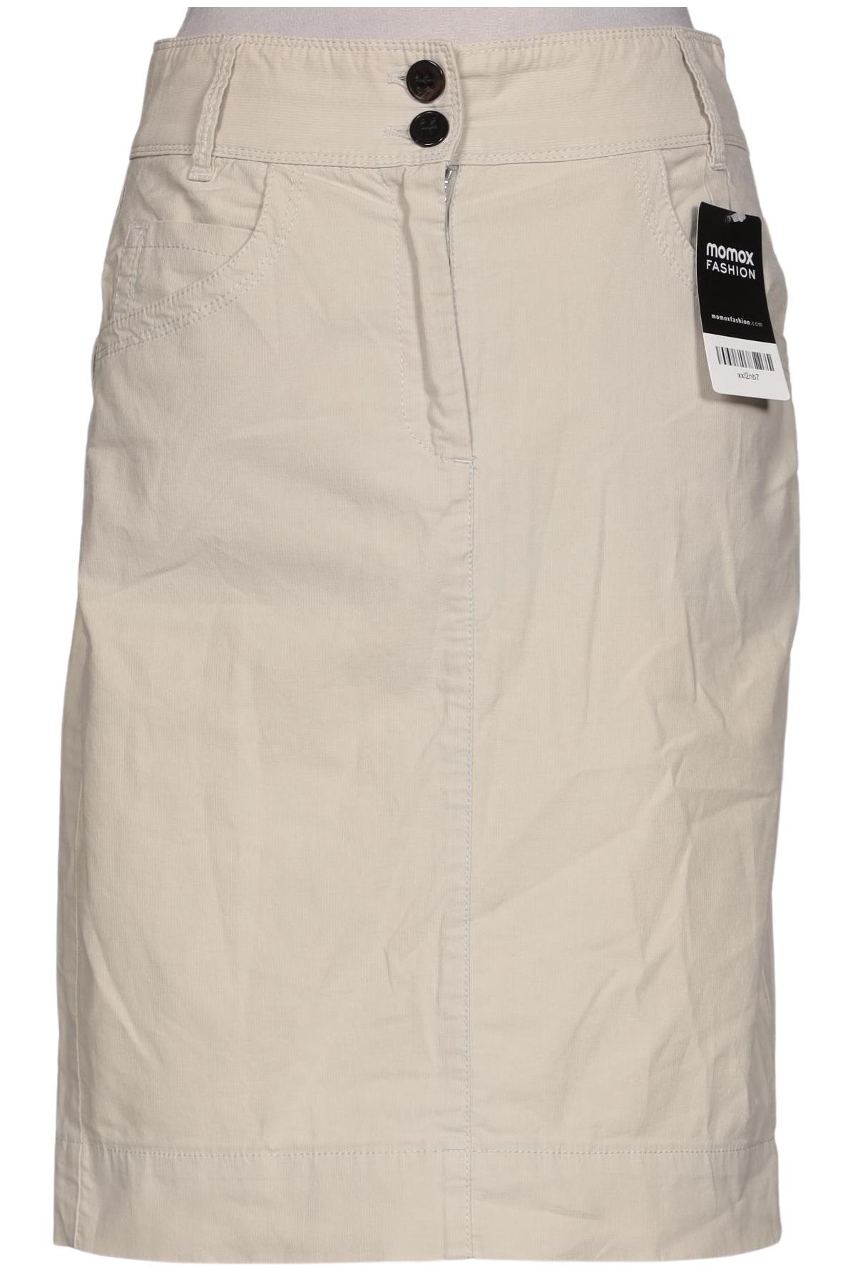 

Rene Lezard Damen Rock, beige, Gr. 32