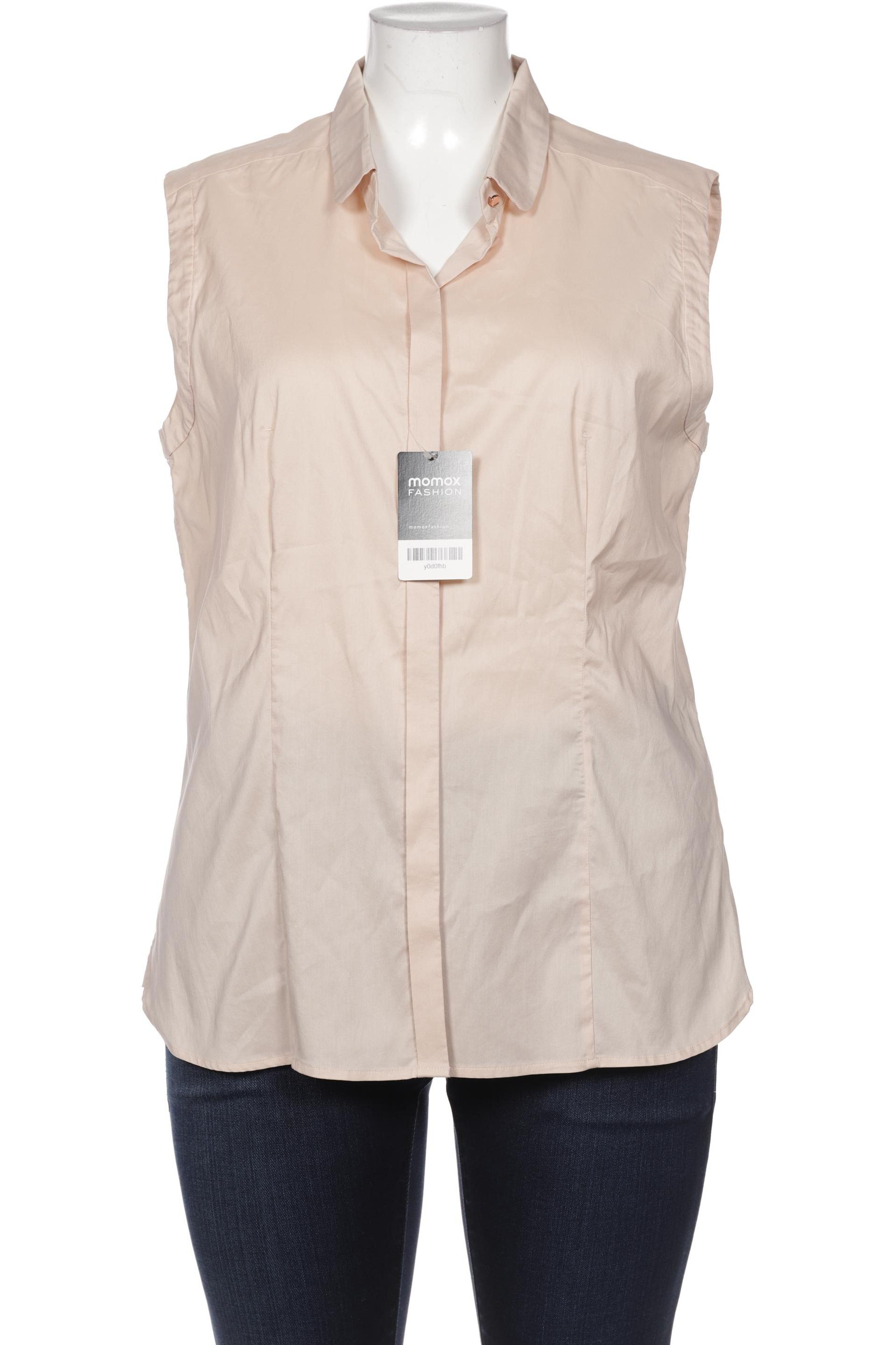 

Rene Lezard Damen Bluse, beige, Gr. 42