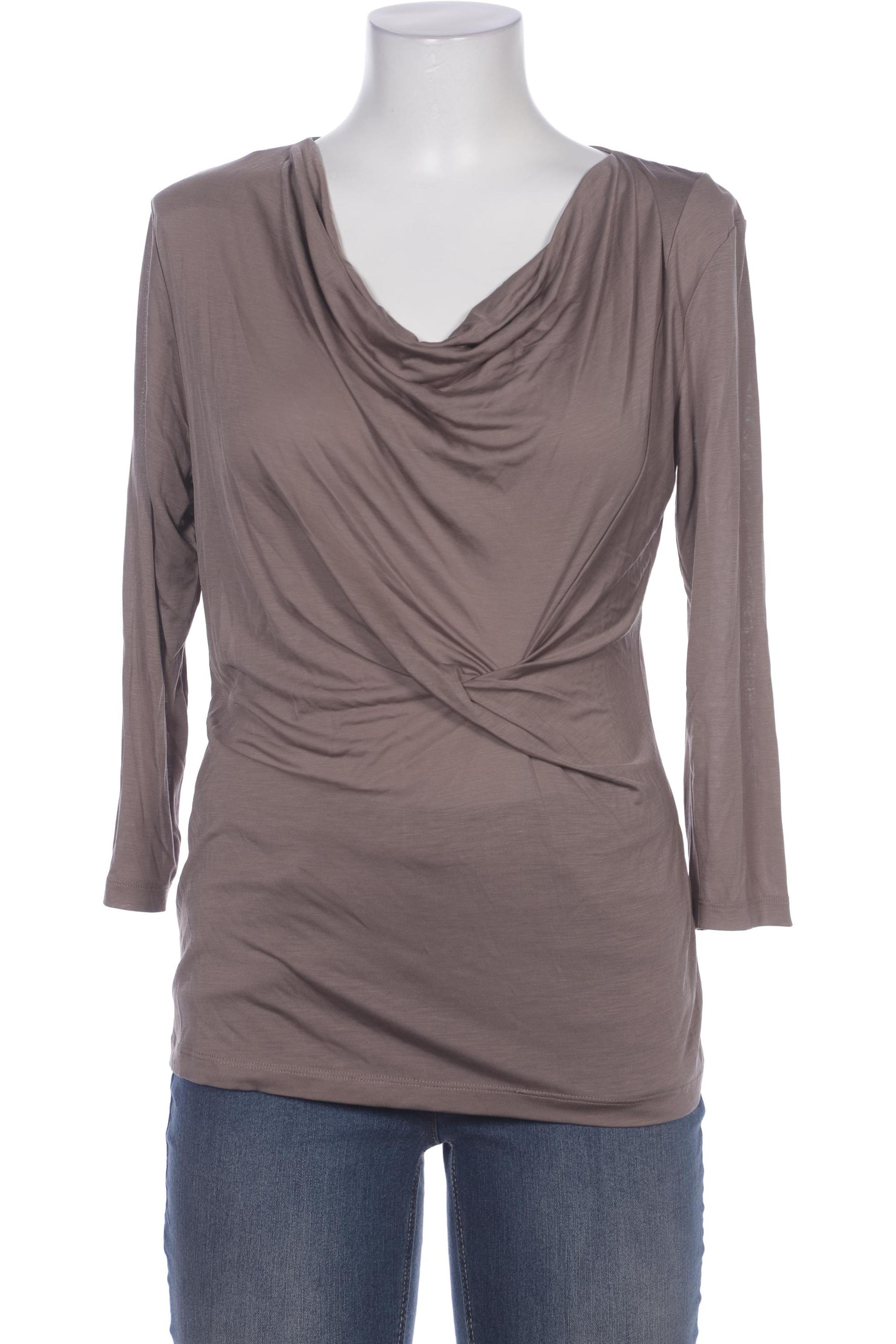 

Rene Lezard Damen Langarmshirt, braun, Gr. 38
